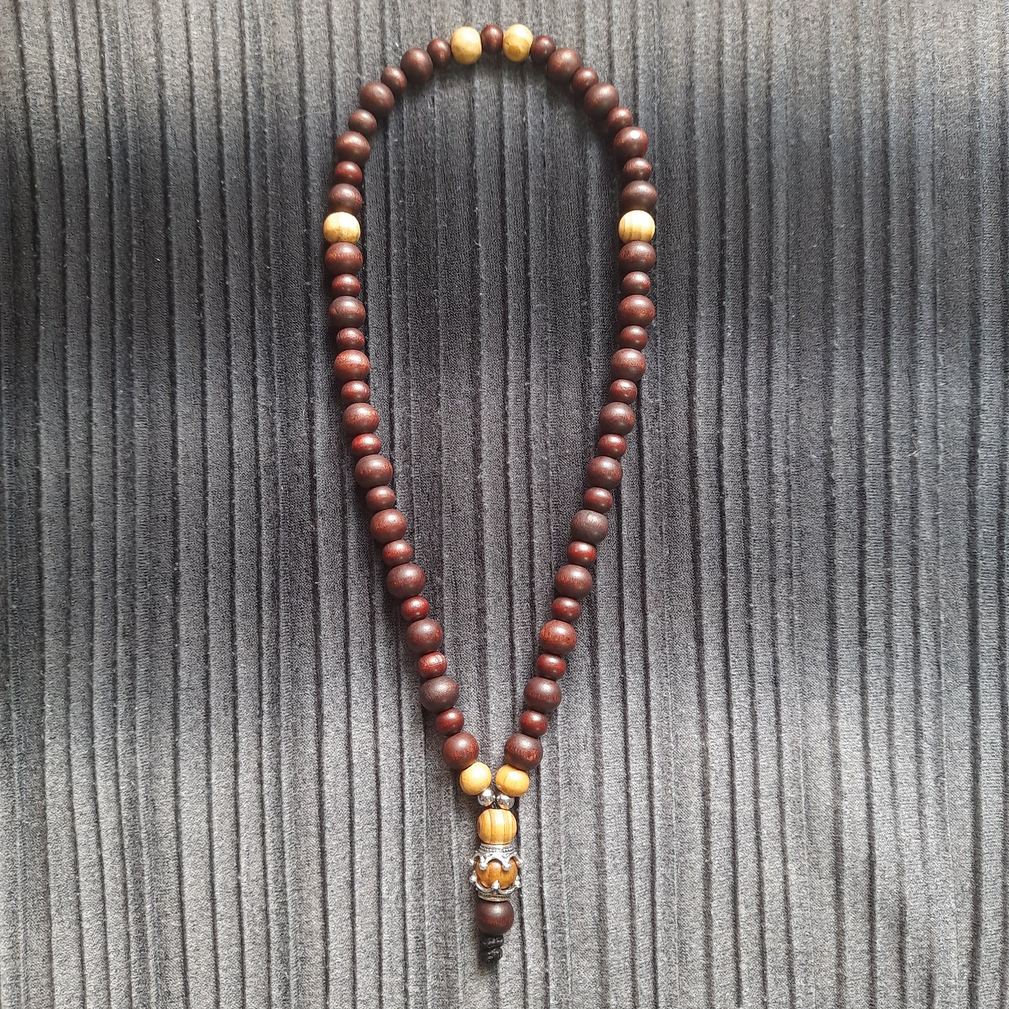 Car rosary "Fair balance", auto rosary for mirror and gearboxy, antistress meditation and finger training (SCU: 3-10-15)