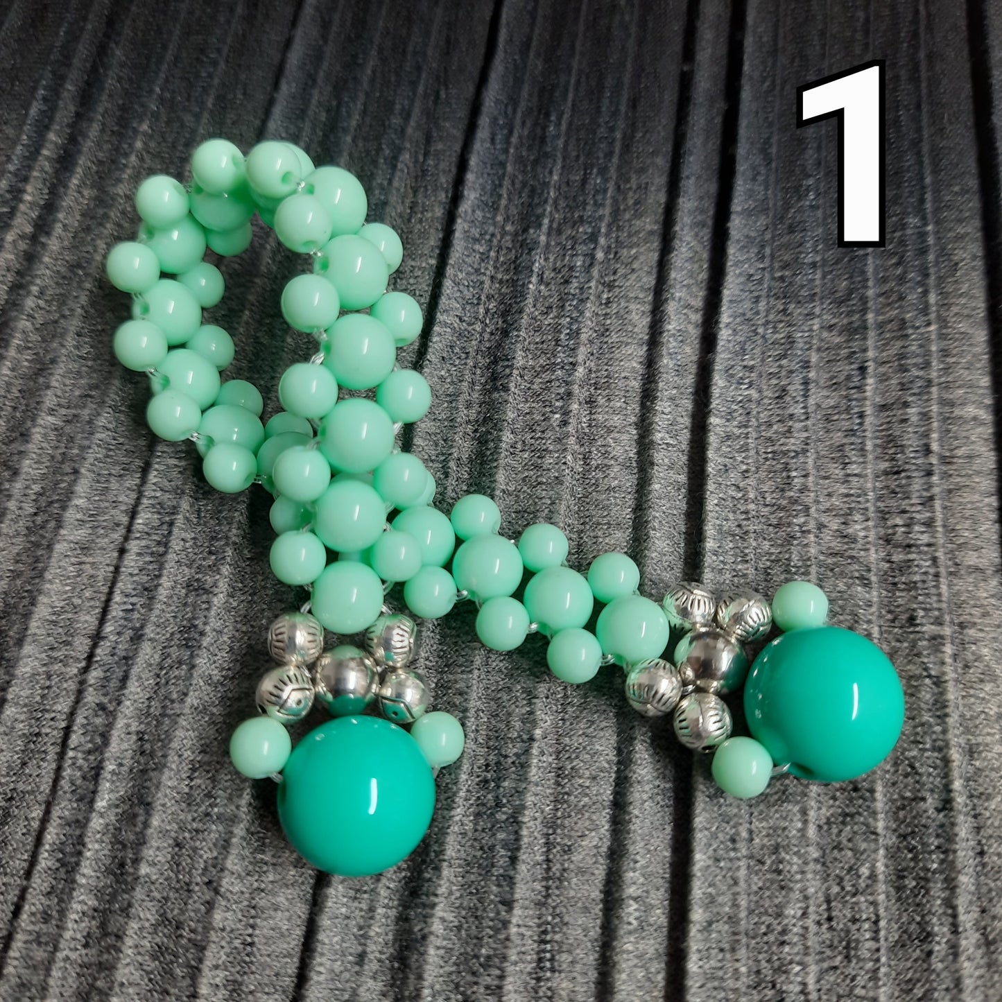 Chetki "Silver Seal of Good Luck" rosary, anti-stress meditation and finger training (SCU:  240512-13)