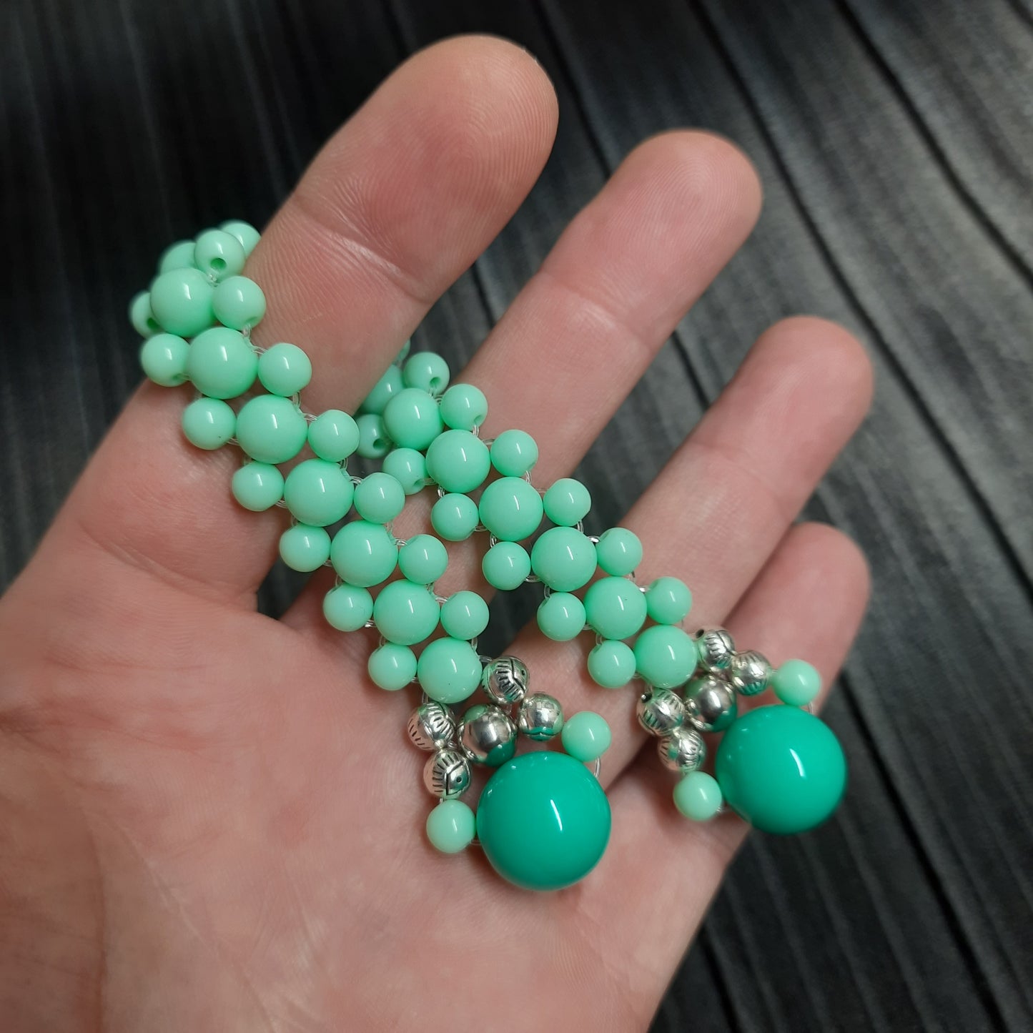 Chetki "Silver Seal of Good Luck" rosary, anti-stress meditation and finger training (SCU:  240512-13)