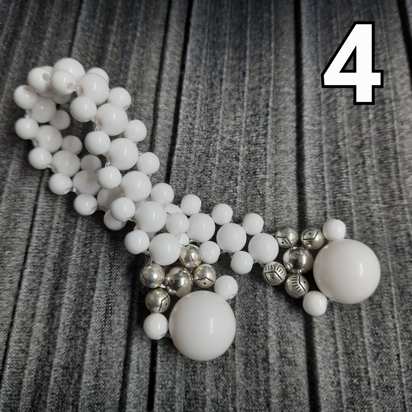 Chetki "Silver Seal of Good Luck" rosary, anti-stress meditation and finger training (SCU:  240512-13)