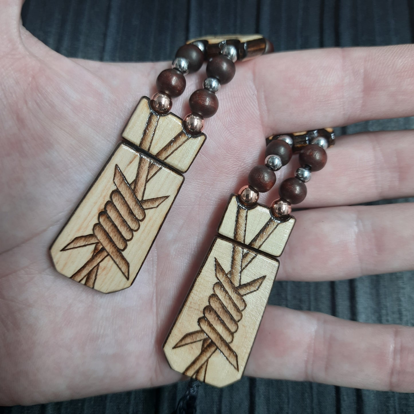 Chetki wood "A prickly soul" handmade, rosary, anti-stress meditation and finger training, worry beads, tzbex (SCU: 240601)