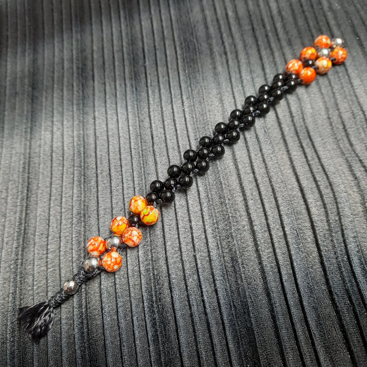 Chetki "Orange and black reptile" (SCU: 250214-2)