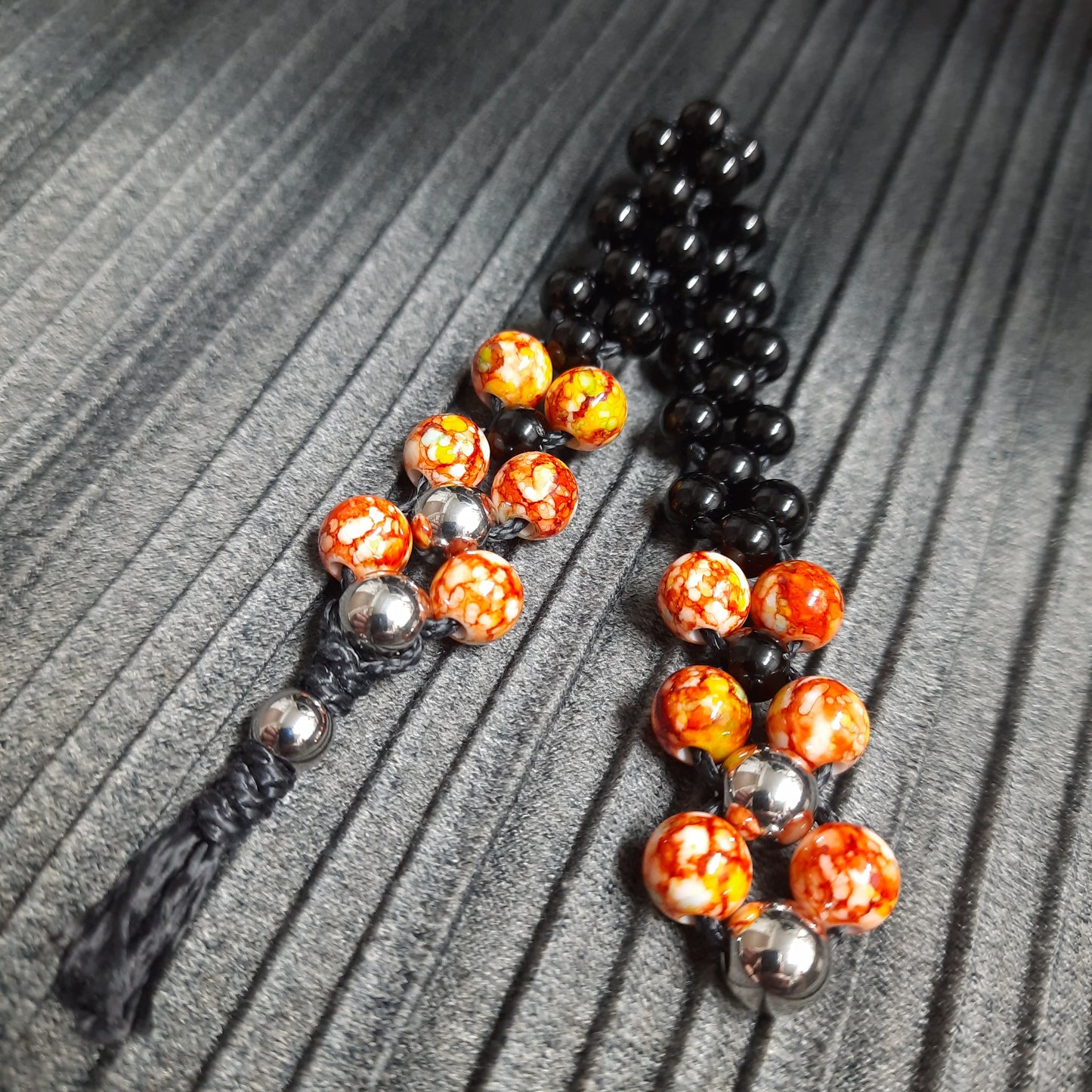 Chetki "Orange and black reptile" (SCU: 250214-2)