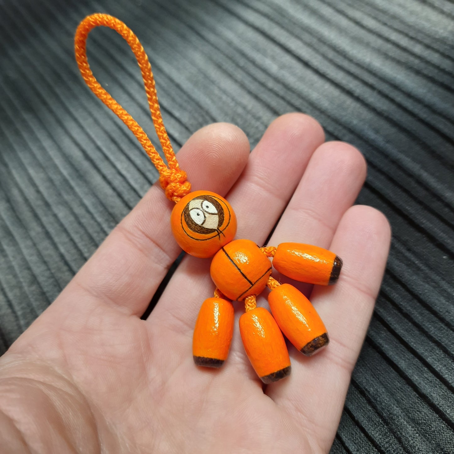 Keychain pocket buddy magnetic "Orange Kenny" (SCU: 250214-8)