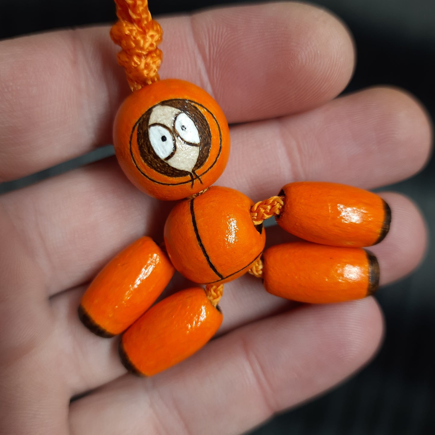 Keychain pocket buddy magnetic "Orange Kenny" (SCU: 250214-8)