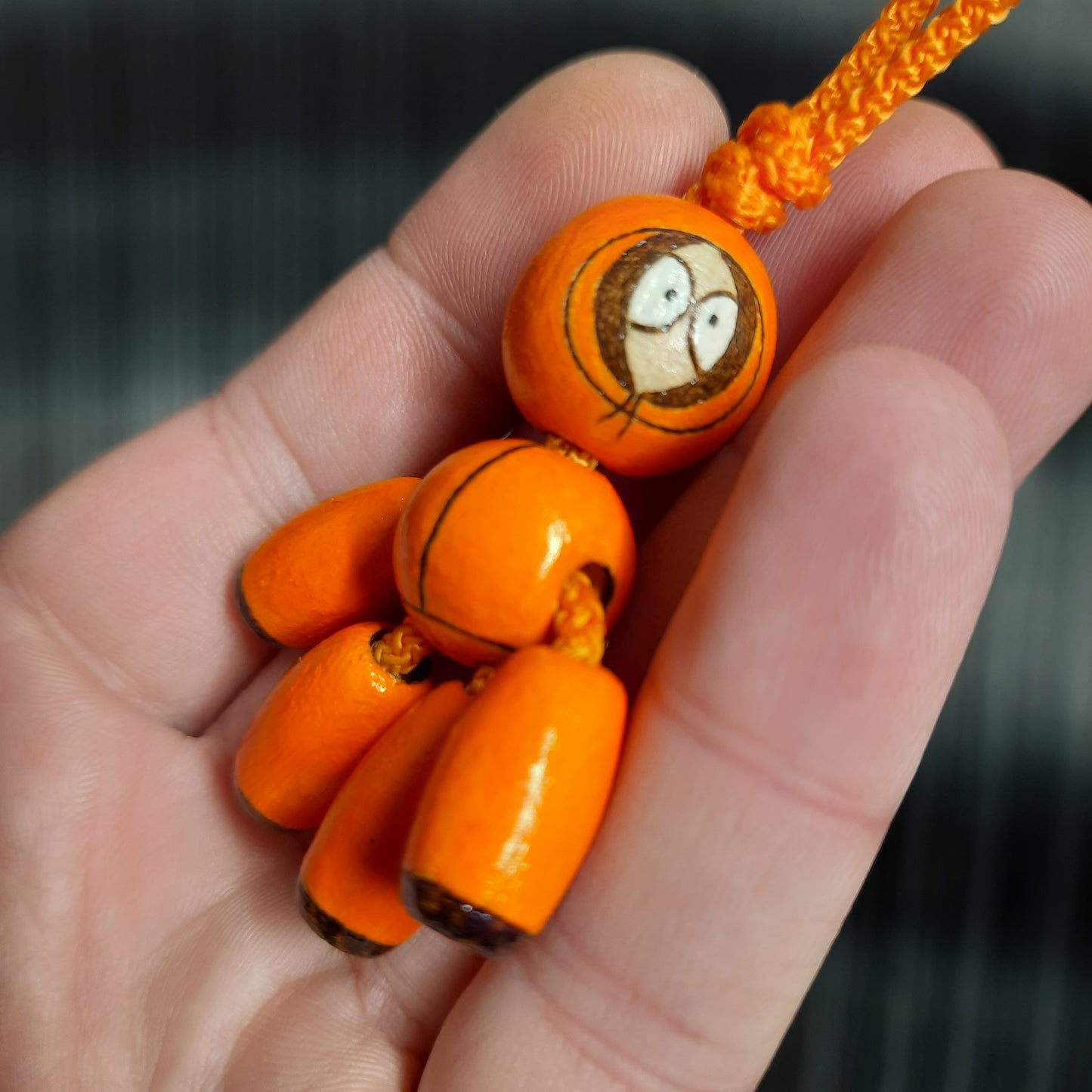 Keychain pocket buddy magnetic "Orange Kenny" (SCU: 250214-8)