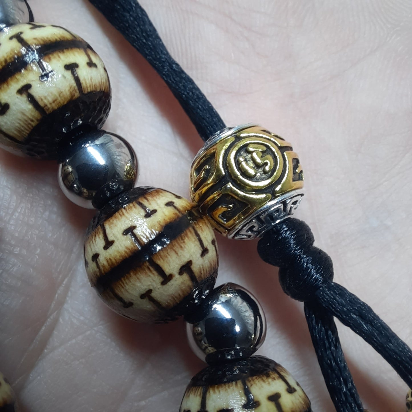 Komboloi bracelet chetki "Golden Wisdom of the Tree" (SCU: 250326-2-)