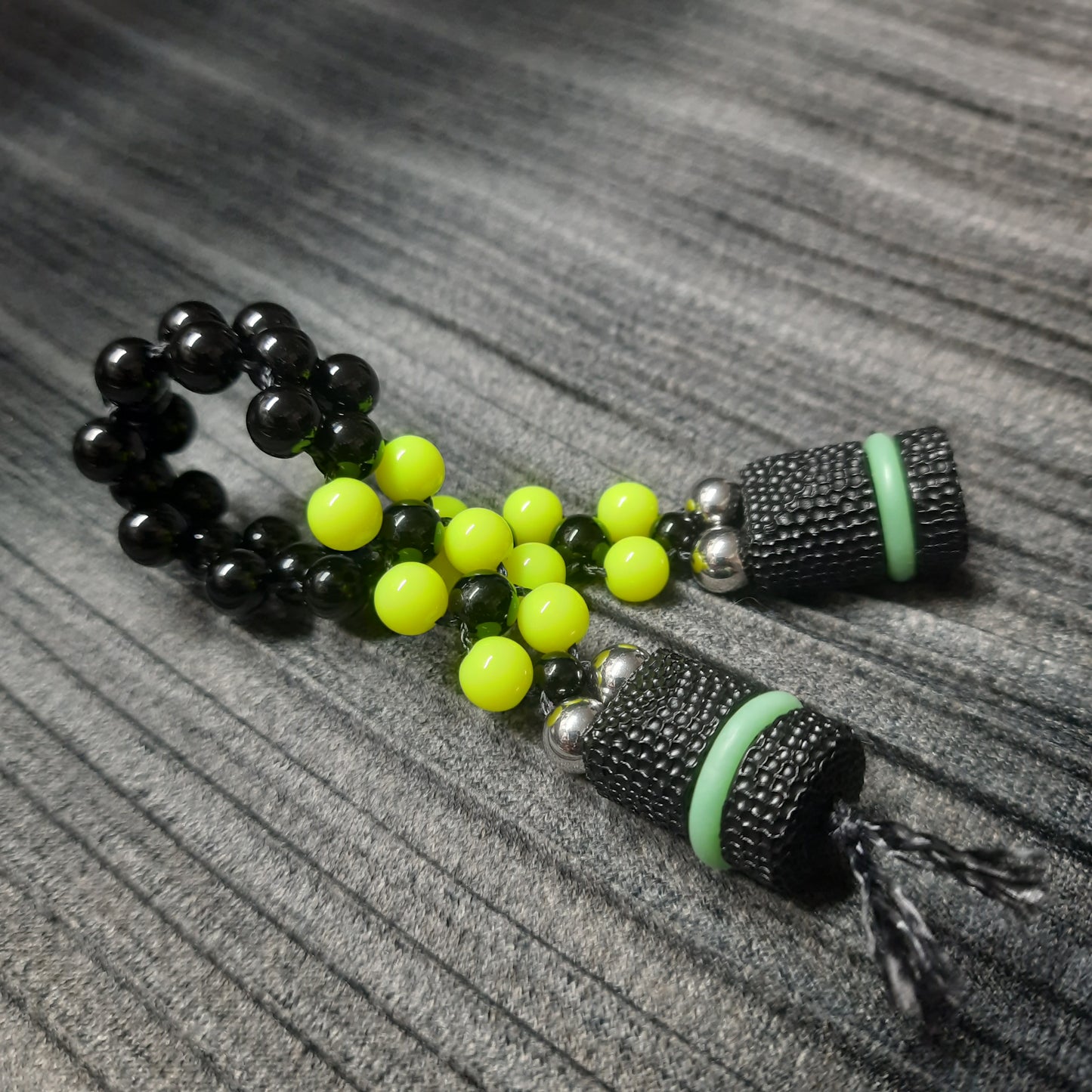 Chetki delrin and acrylic handmade