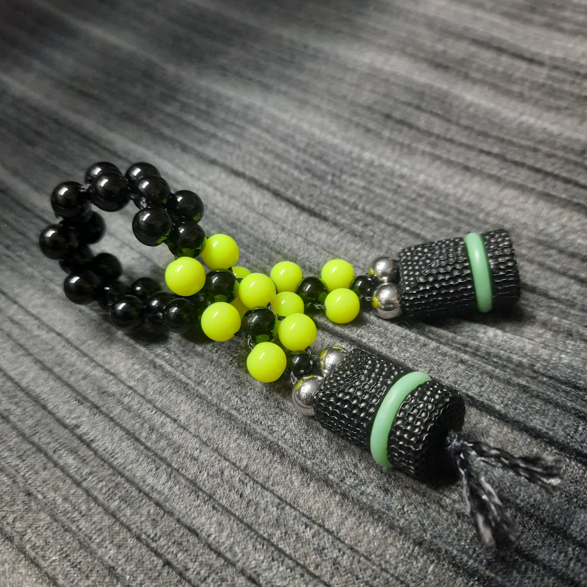 Chetki delrin and acrylic handmade