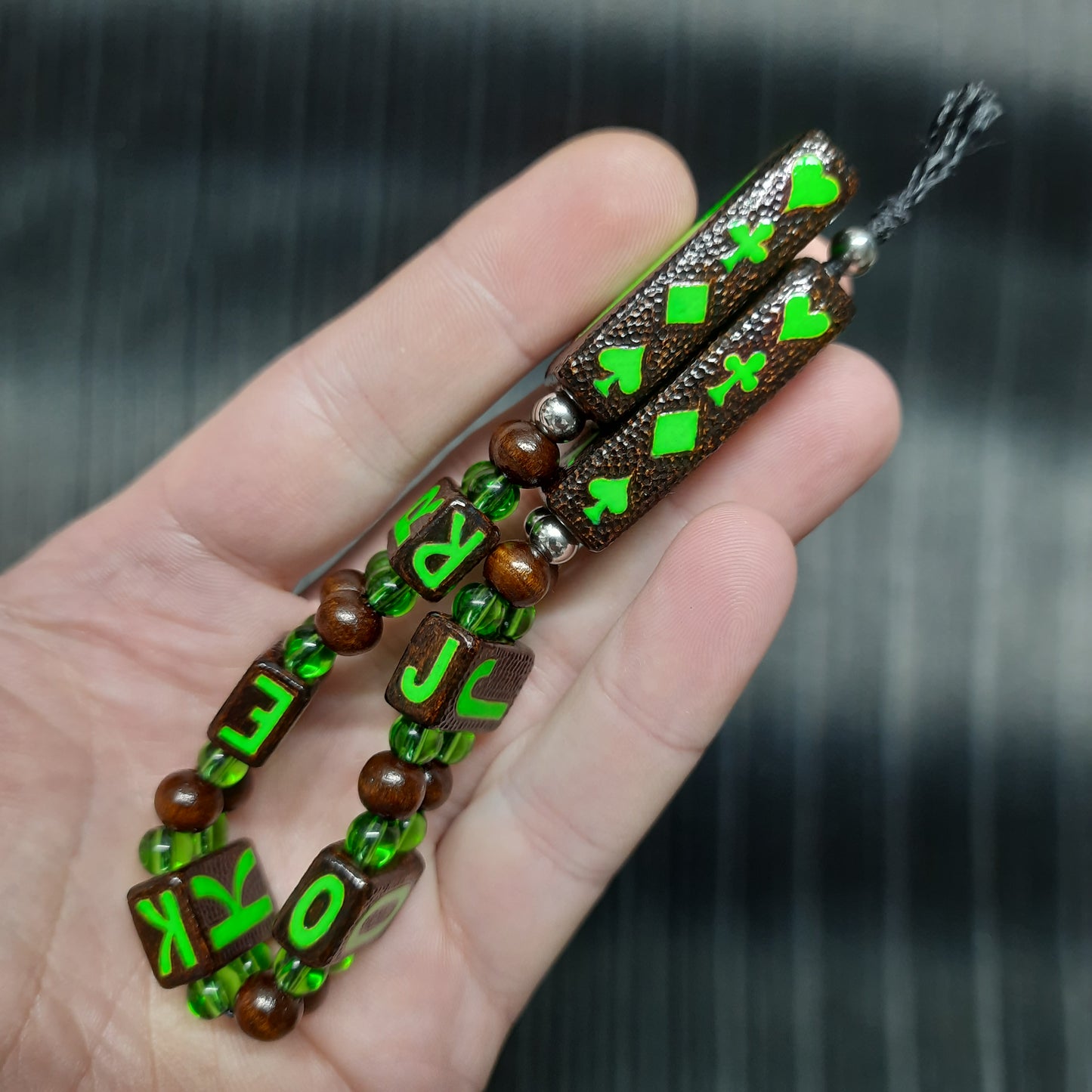 Chetki wooden handmade "Joker"