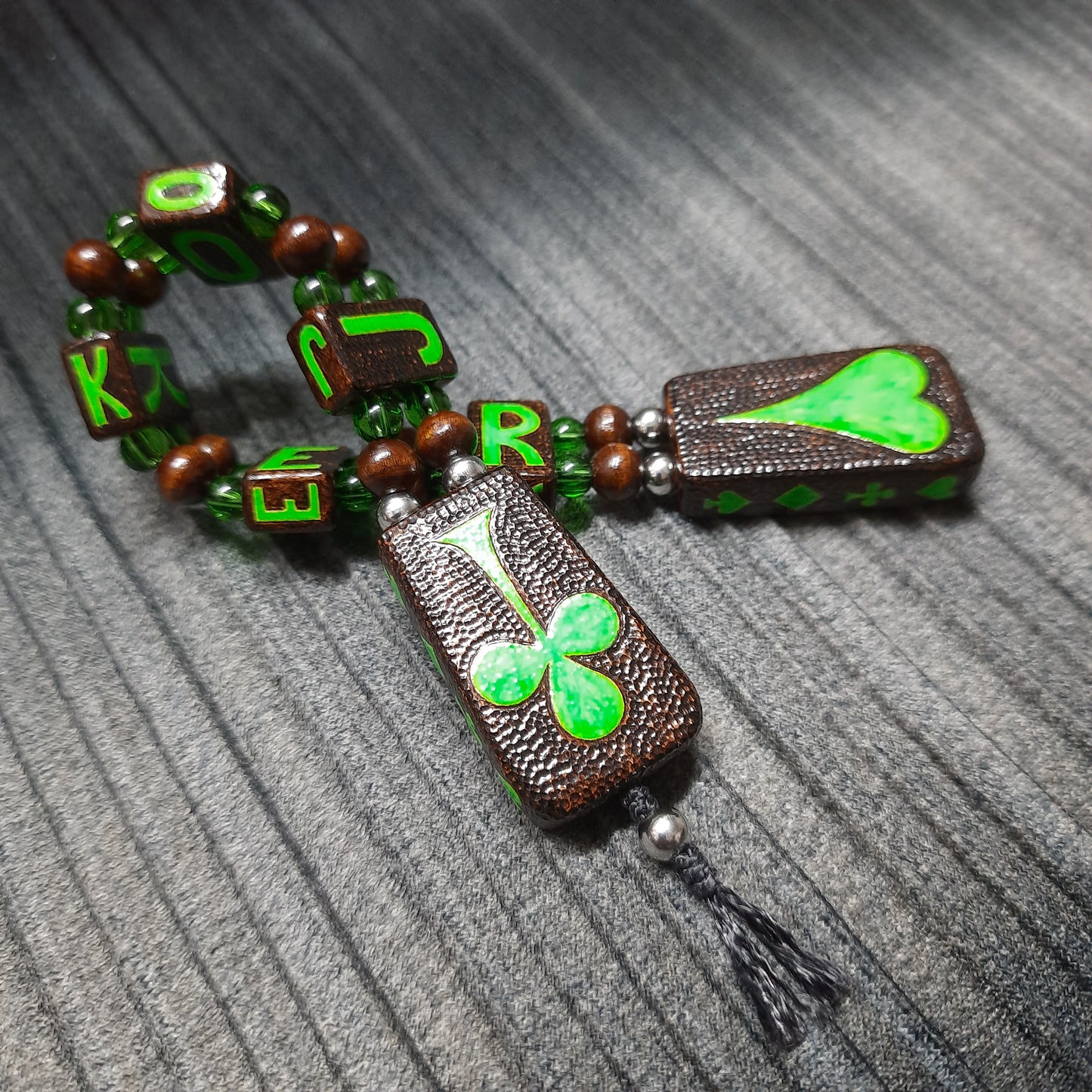 Chetki wooden handmade "Joker"