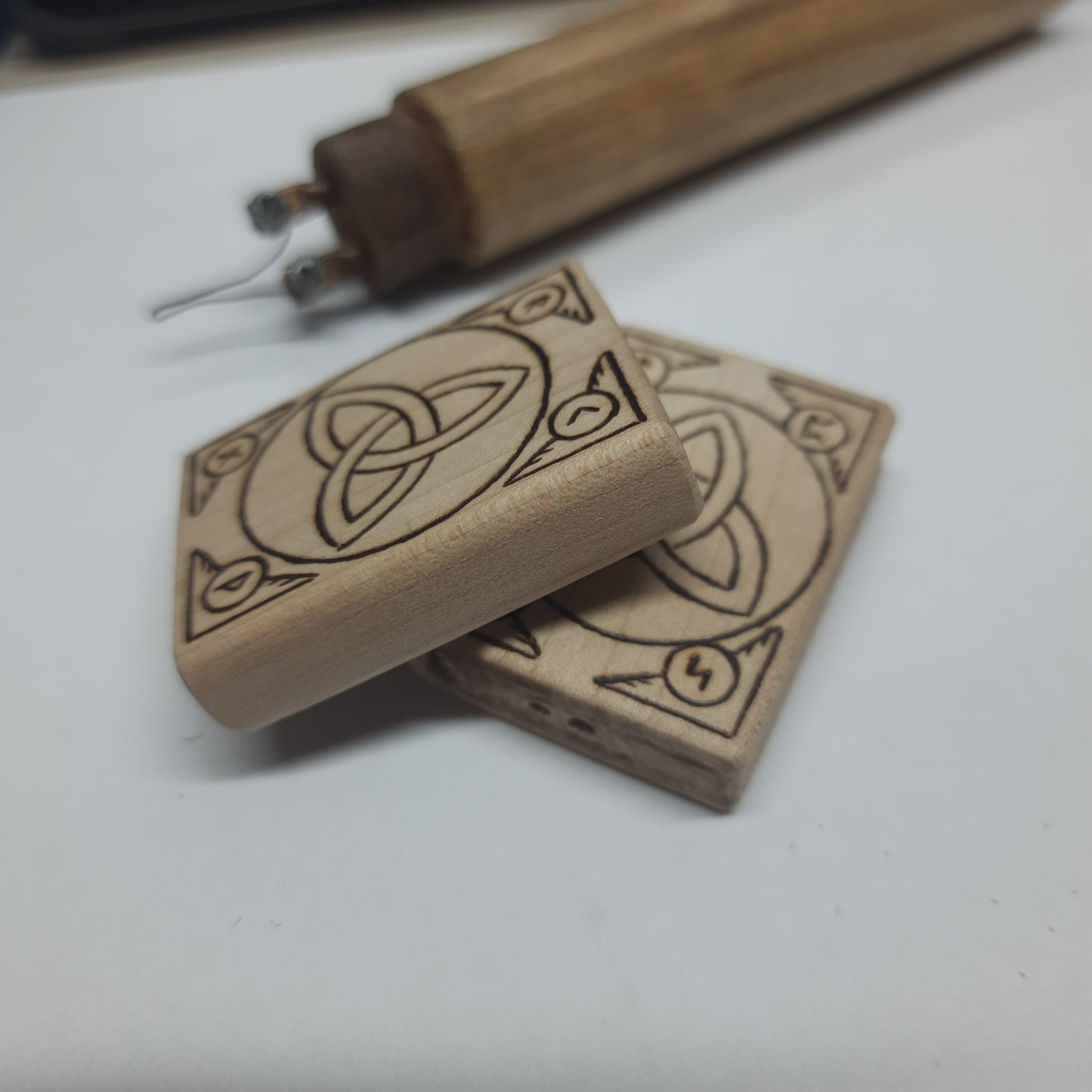 Chetki wooden "The Book of Futhark Runes"