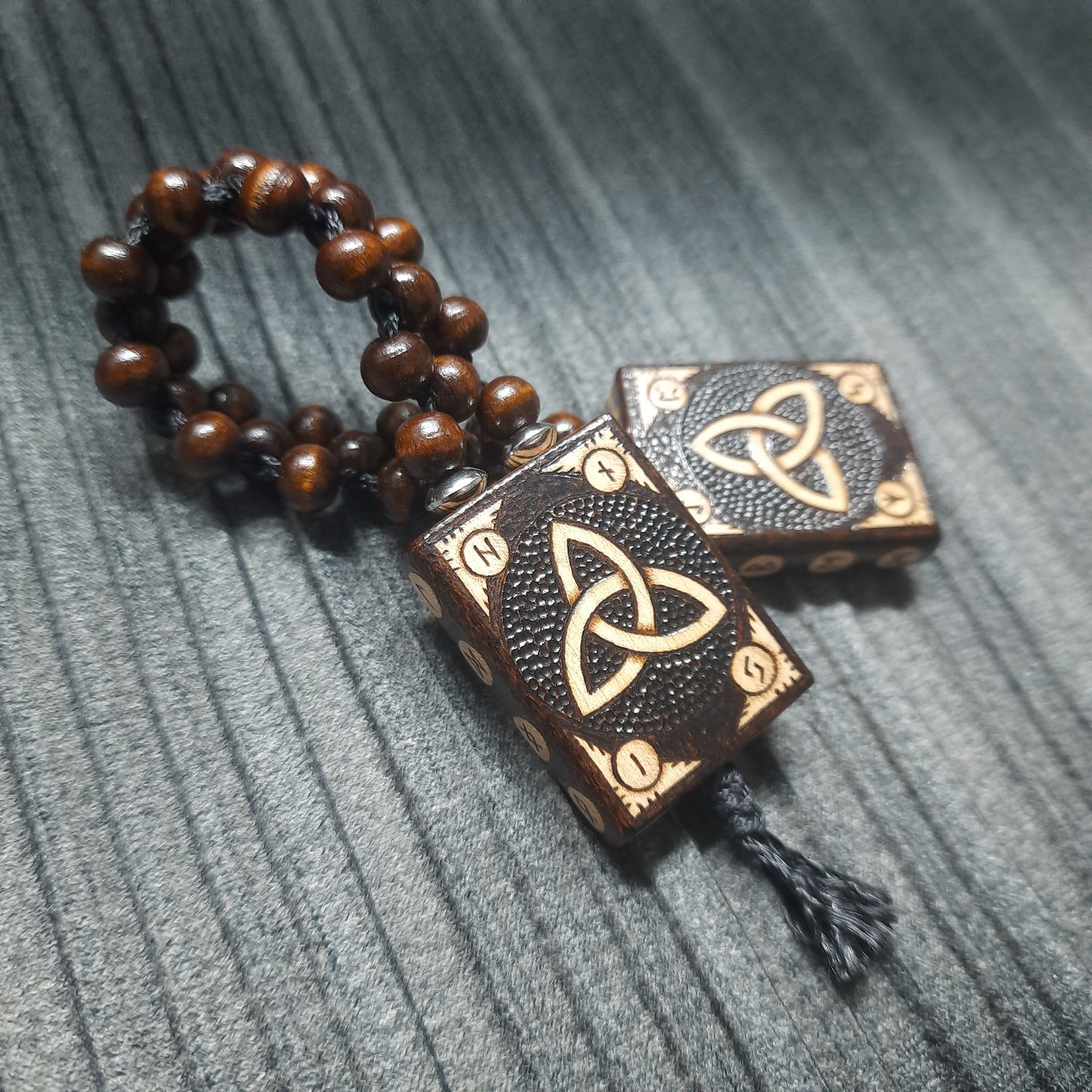 Chetki wooden "The Book of Futhark Runes"