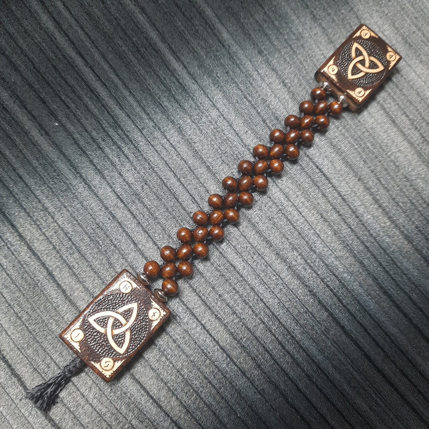 Chetki wooden "The Book of Futhark Runes"