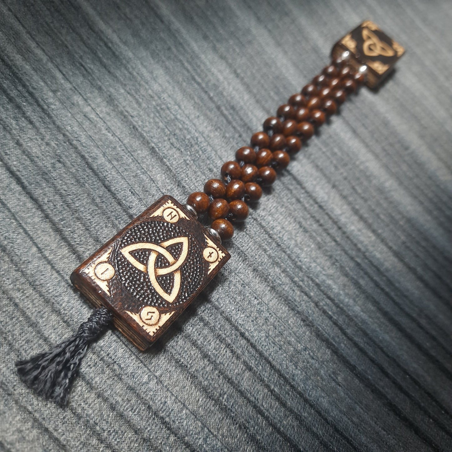 Chetki wooden "The Book of Futhark Runes"