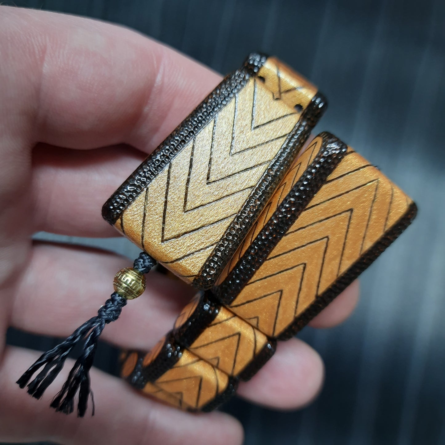 Chetki wooden "Golden Aspiration"