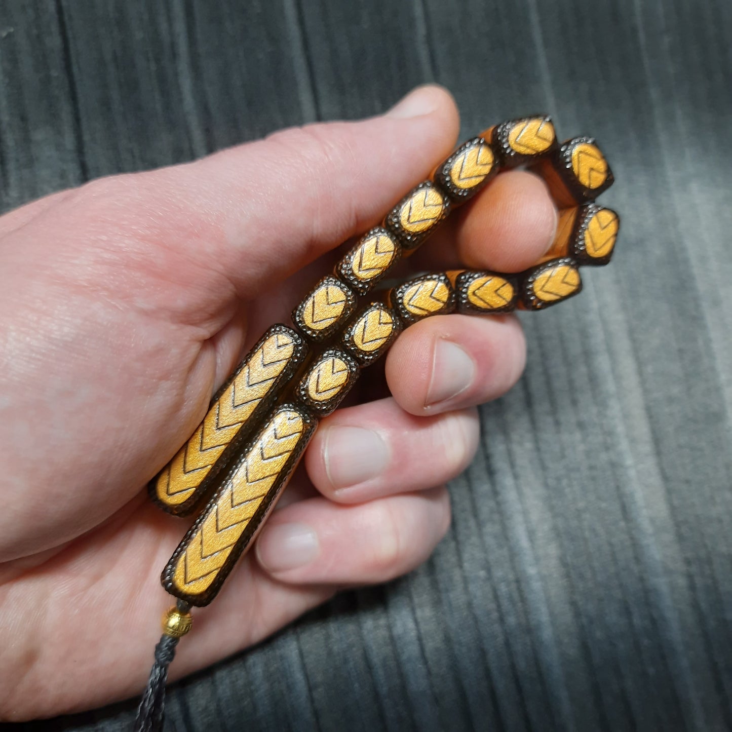 Chetki wooden "Golden Aspiration"