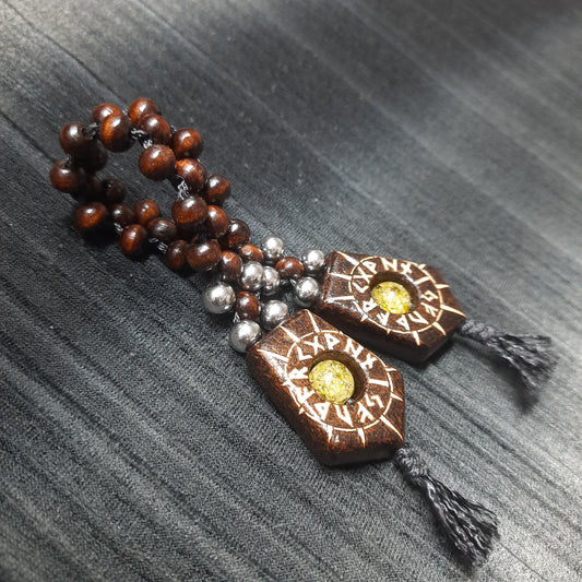 Chetki wooden "Destiny Center" handmade (SCU: 250527)