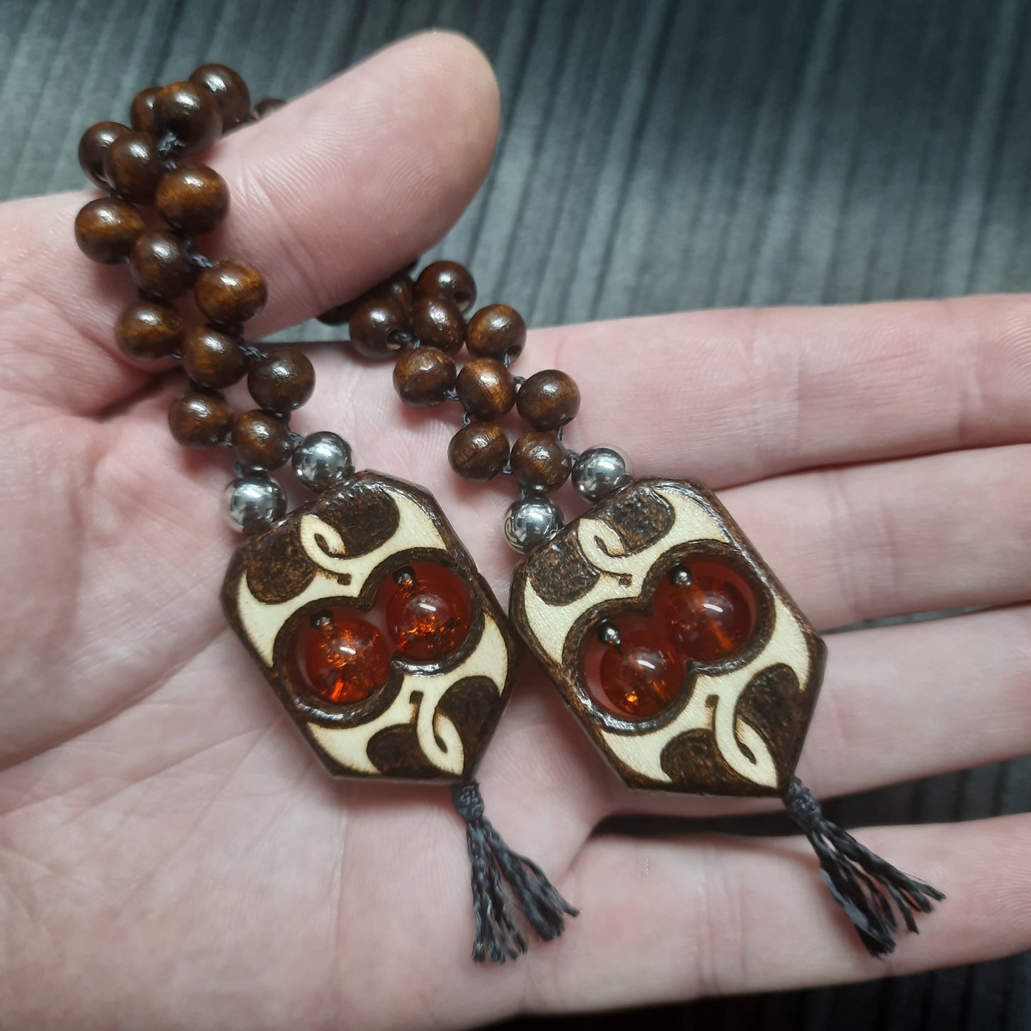 Chetki wooden "The look of truth" handmade