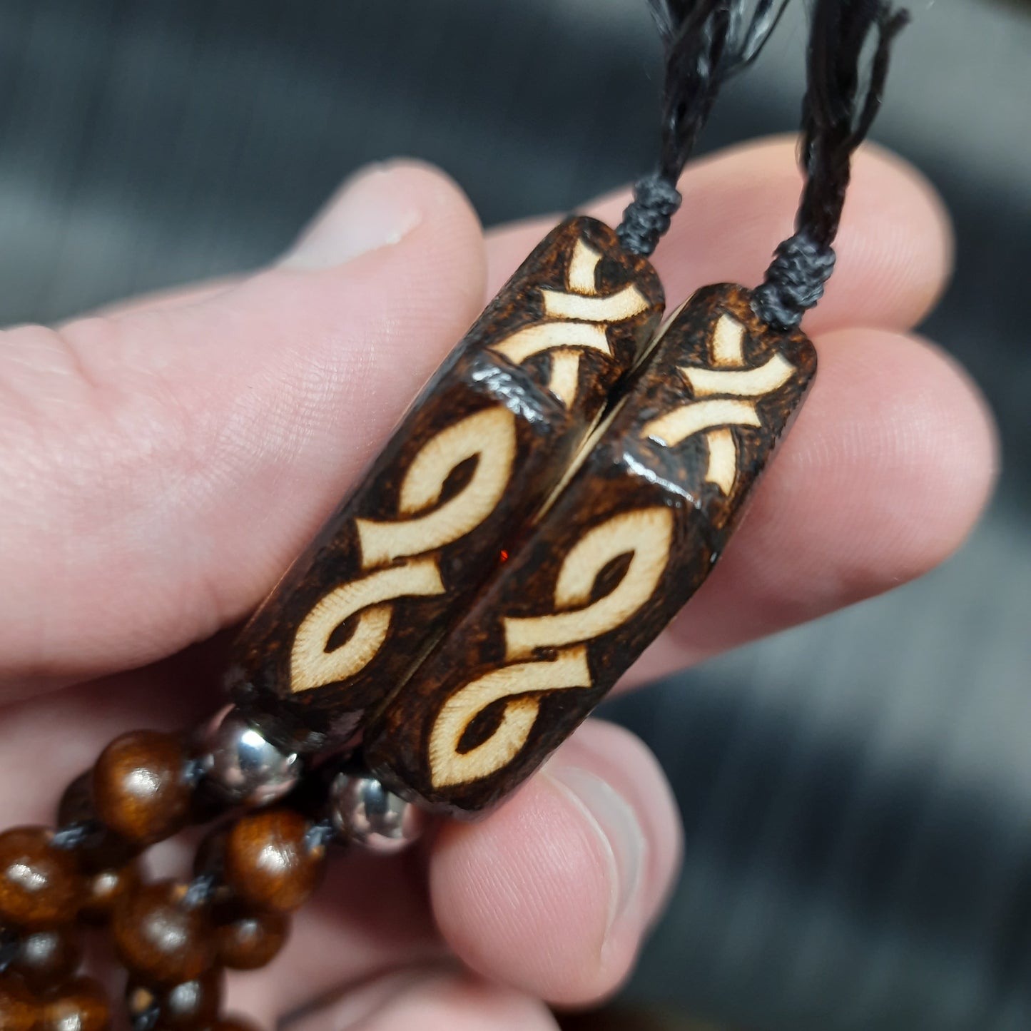 Chetki wooden "The look of truth" handmade