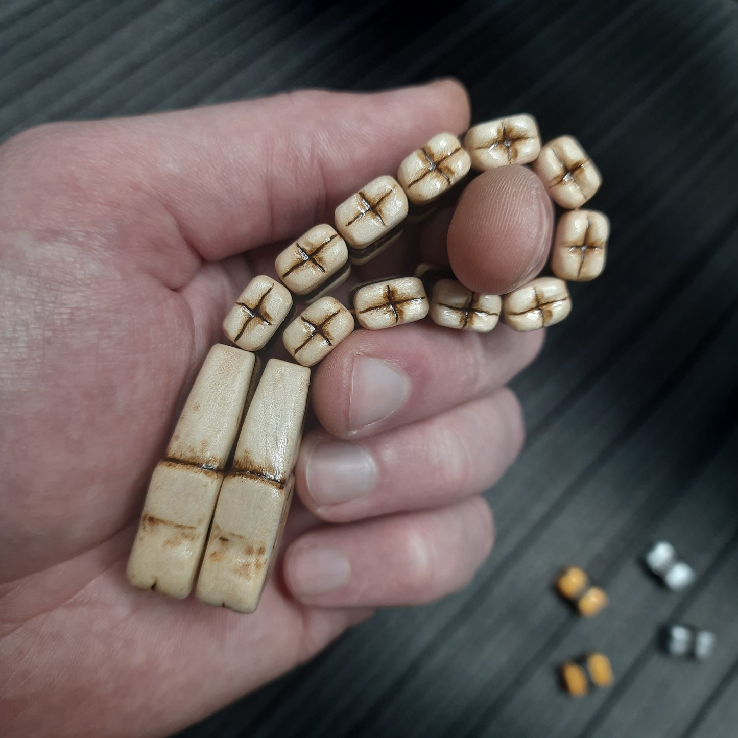 Chetki wooden "Kusaka" handmade