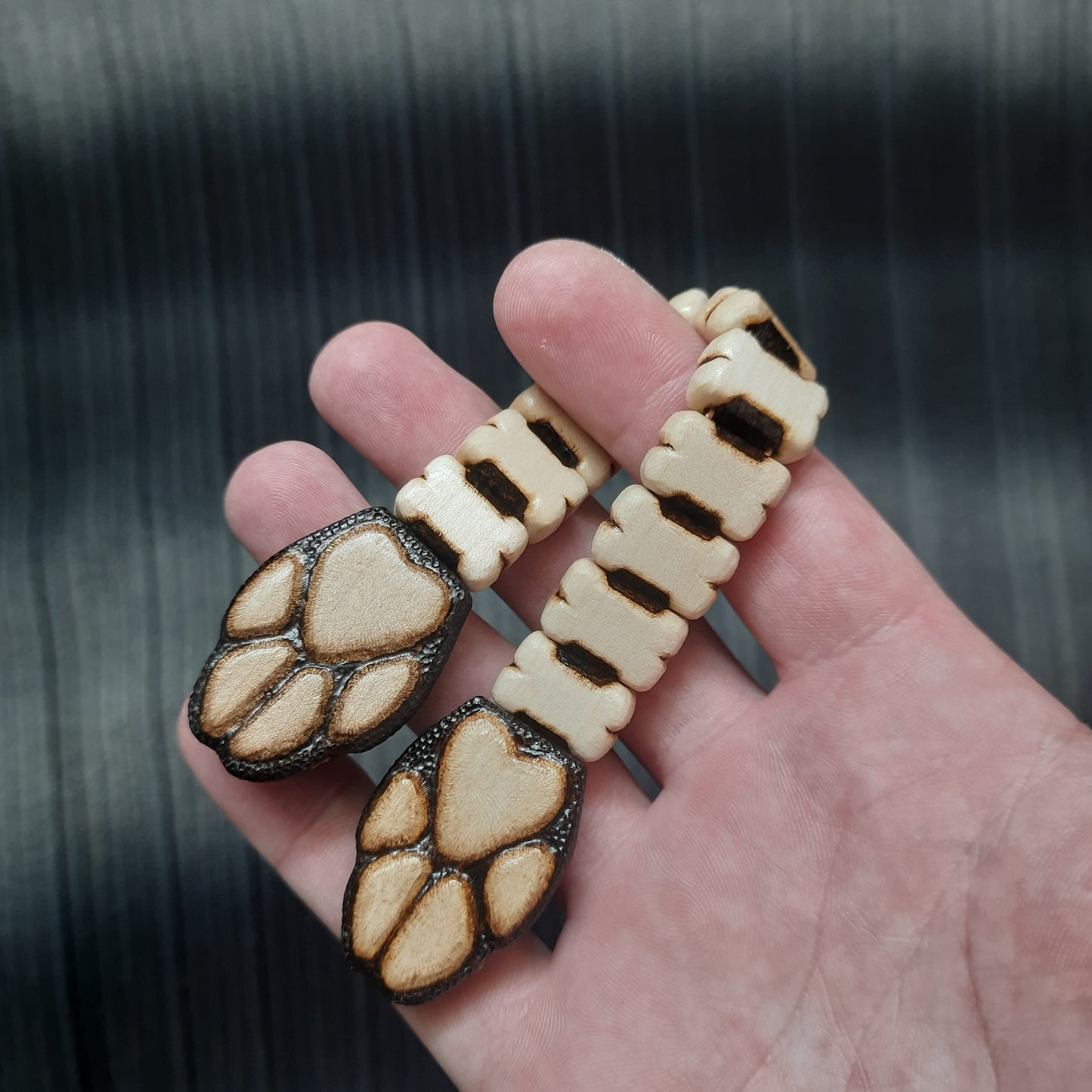 Chetki wooden "I love dog" handmade