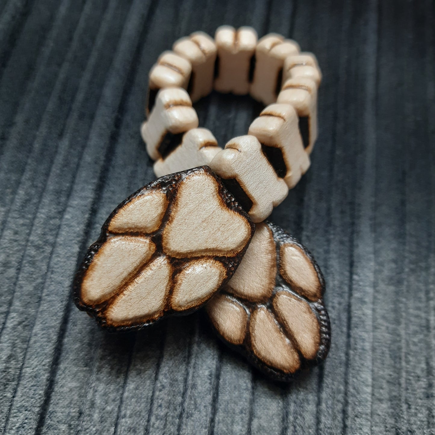 Chetki wooden "I love dog" handmade