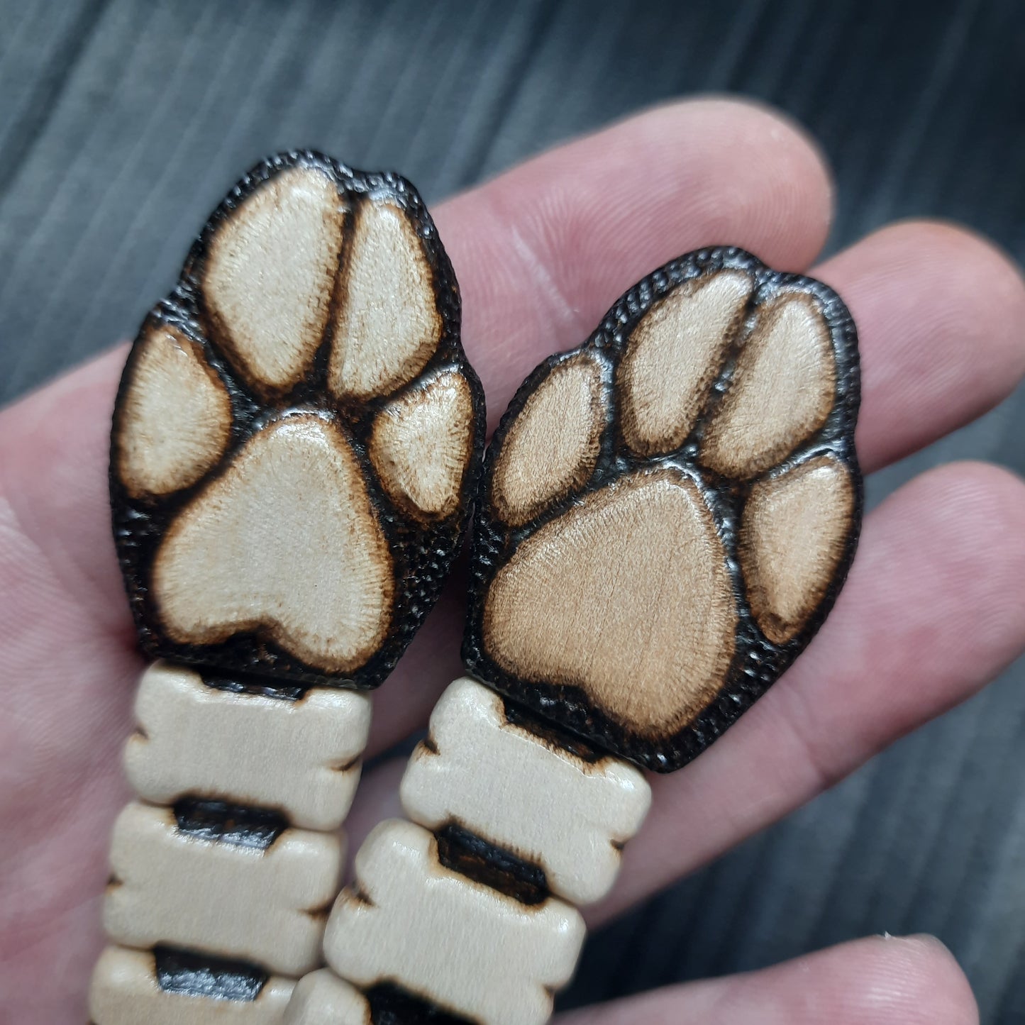 Chetki wooden "I love dog" handmade