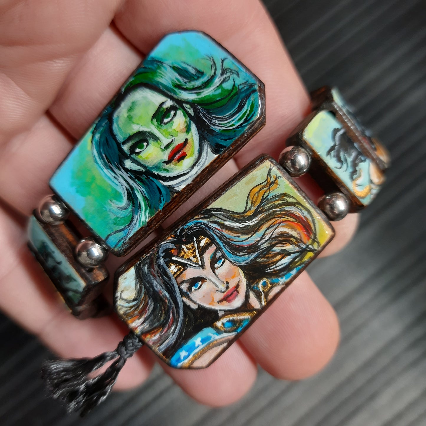 Chetki wooden "Superheroes" handmade