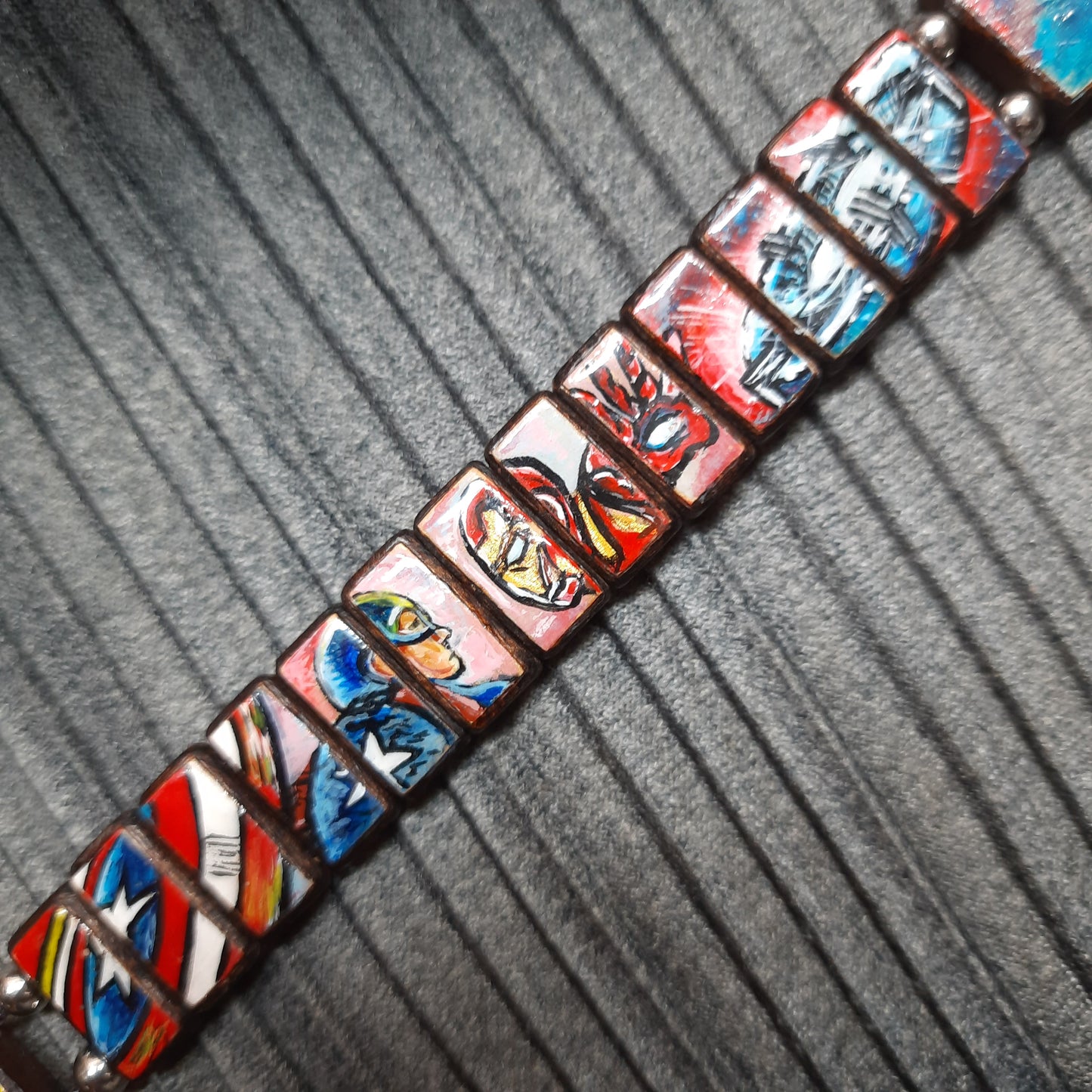 Chetki wooden "Superheroes" handmade