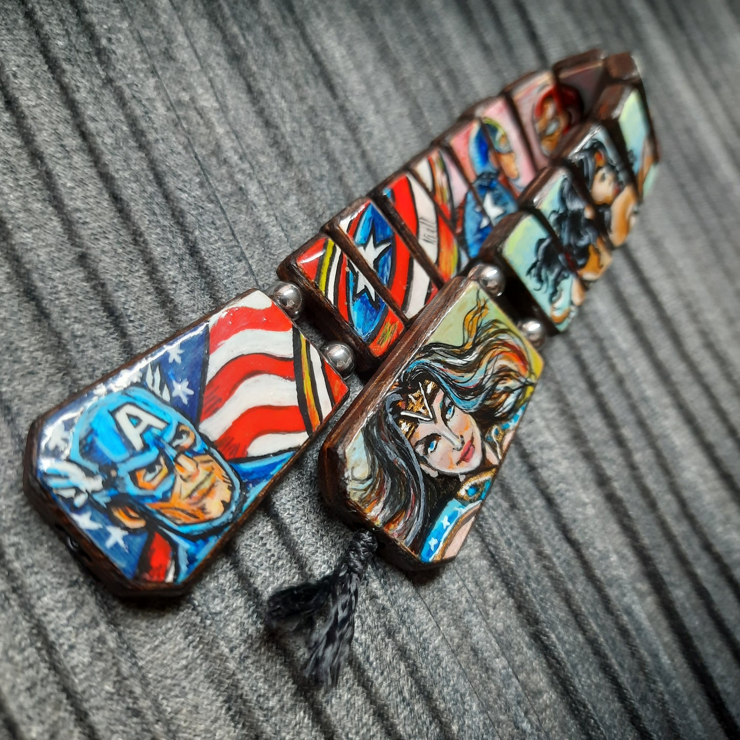 Chetki wooden "Superheroes" handmade