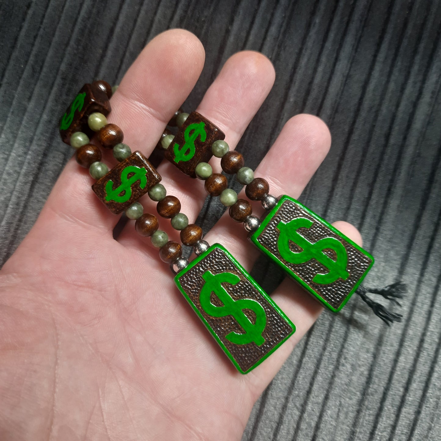 Chetki wooden "Dollar Luck" handmade