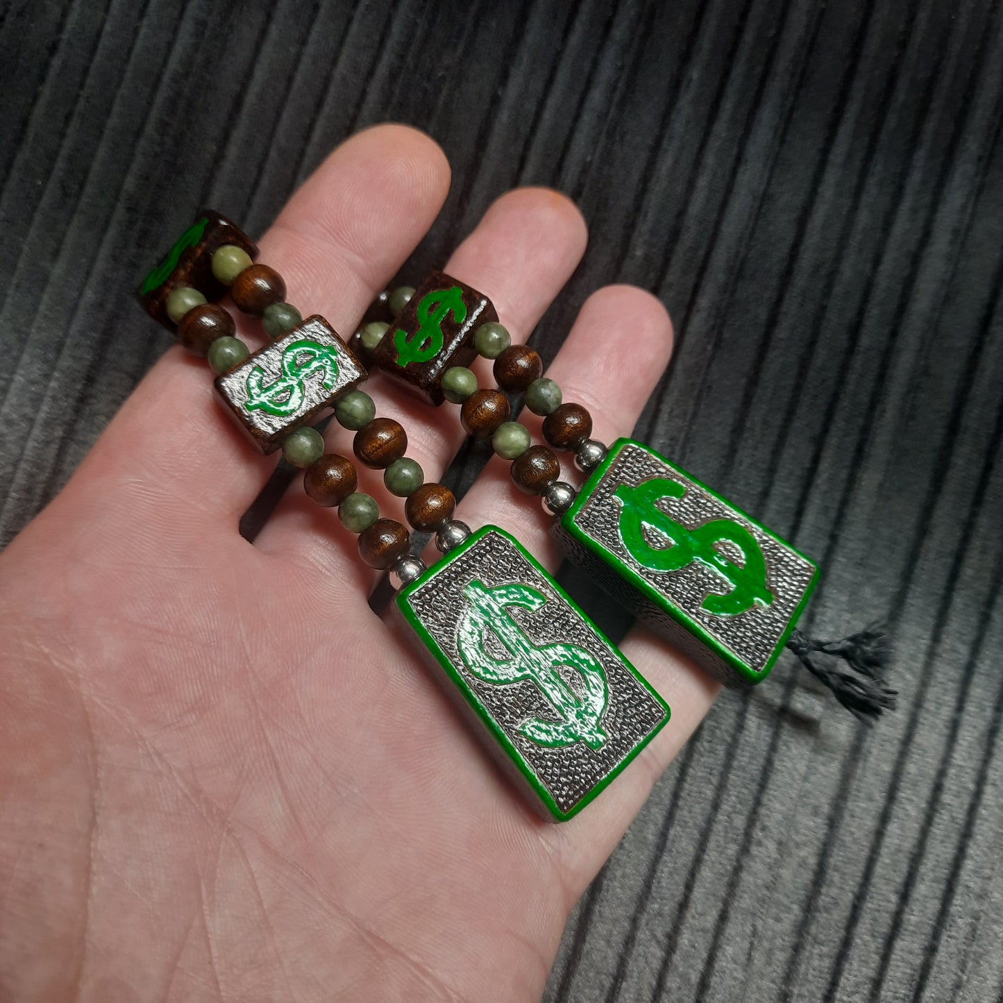 Chetki wooden "Dollar Luck" handmade