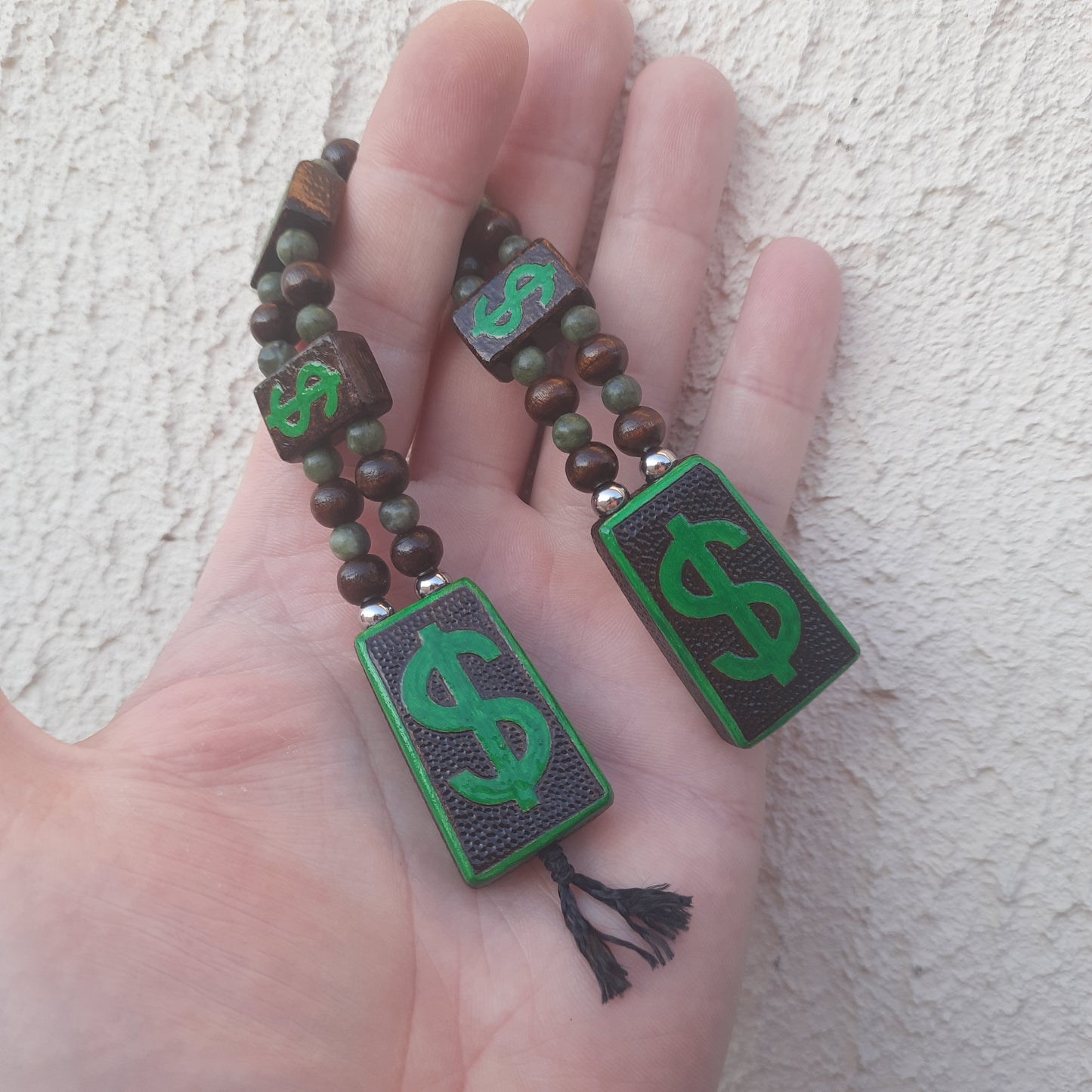 Chetki wooden "Dollar Luck" handmade