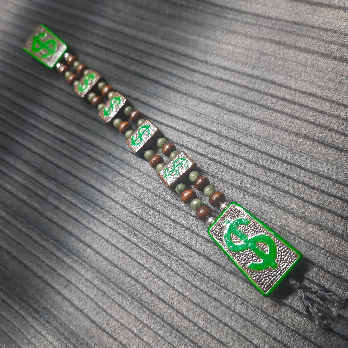 Chetki wooden "Dollar Luck" handmade