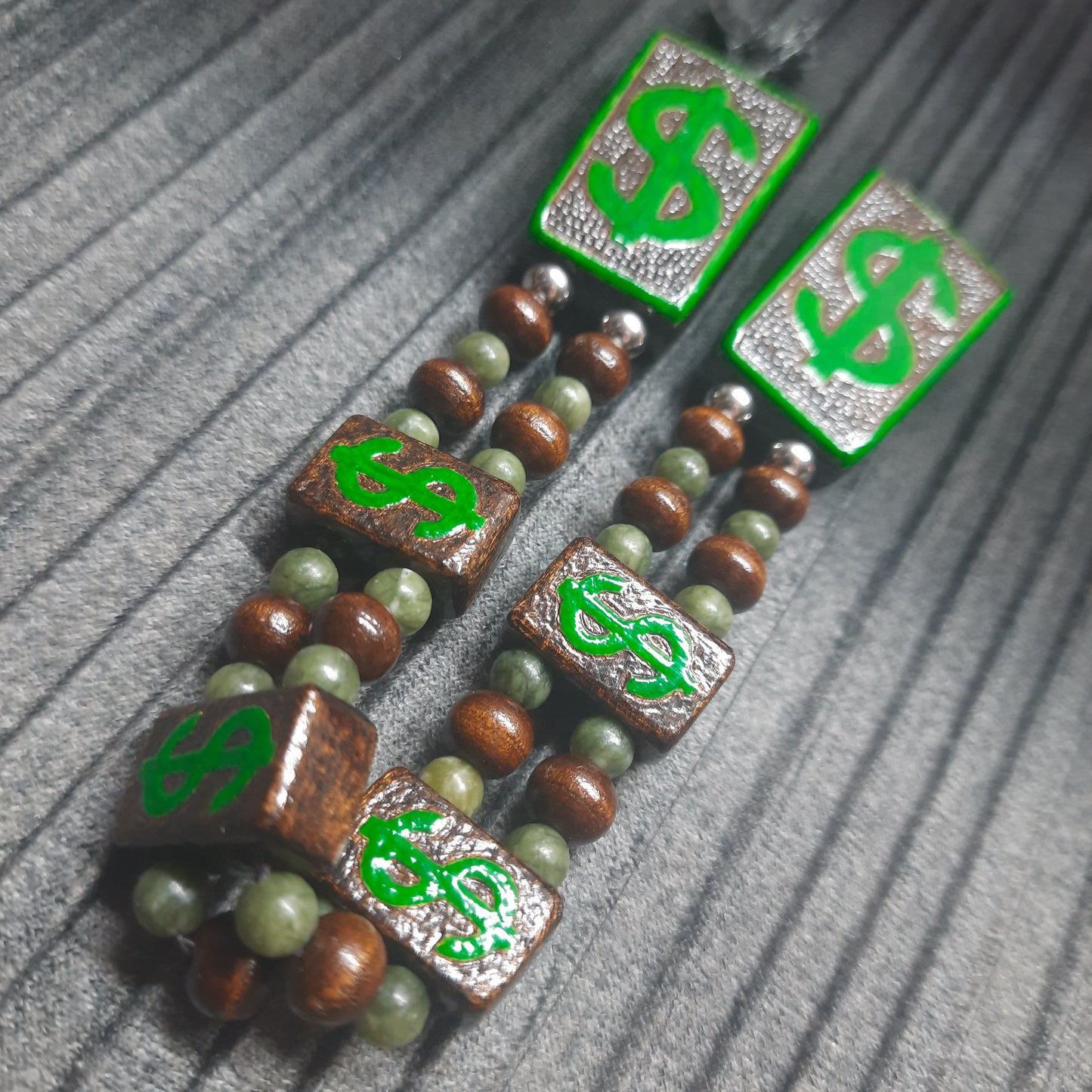 Chetki wooden "Dollar Luck" handmade