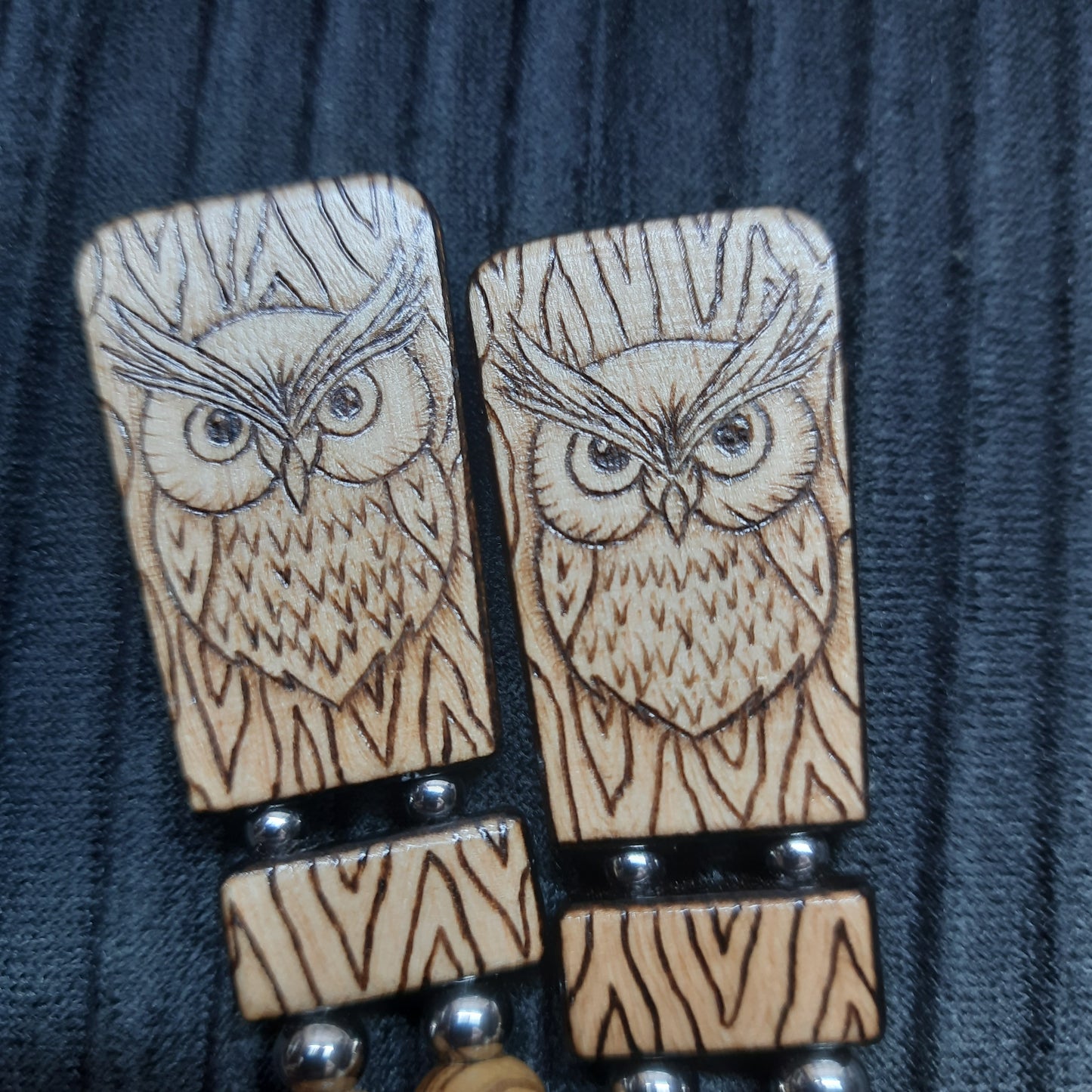 Chetki wooden "Owl" handmade