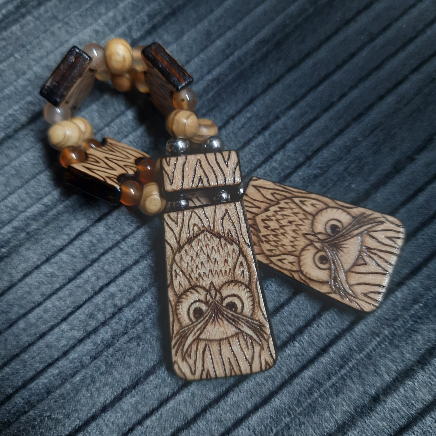 Chetki wooden "Owl" handmade