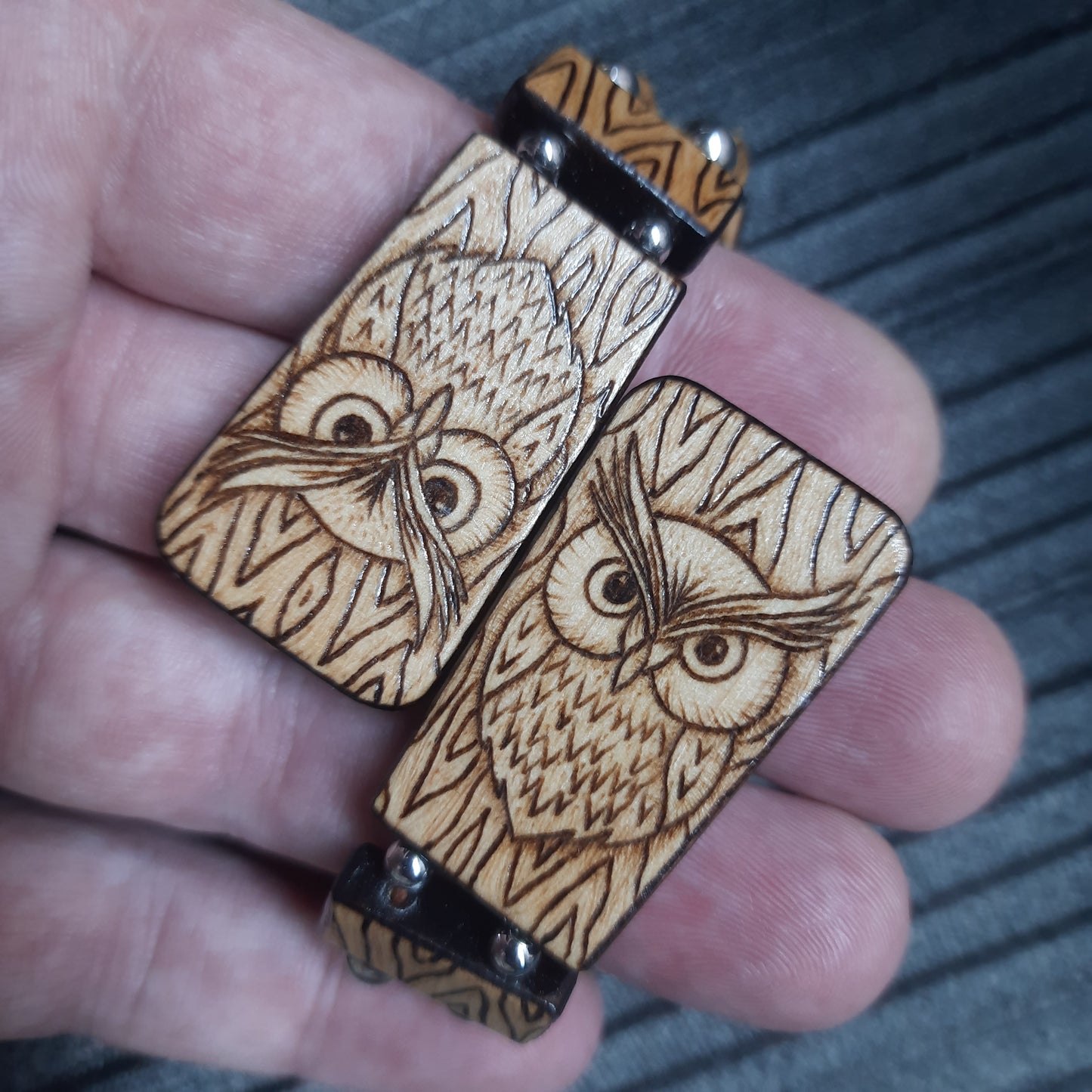 Chetki wooden "Owl" handmade