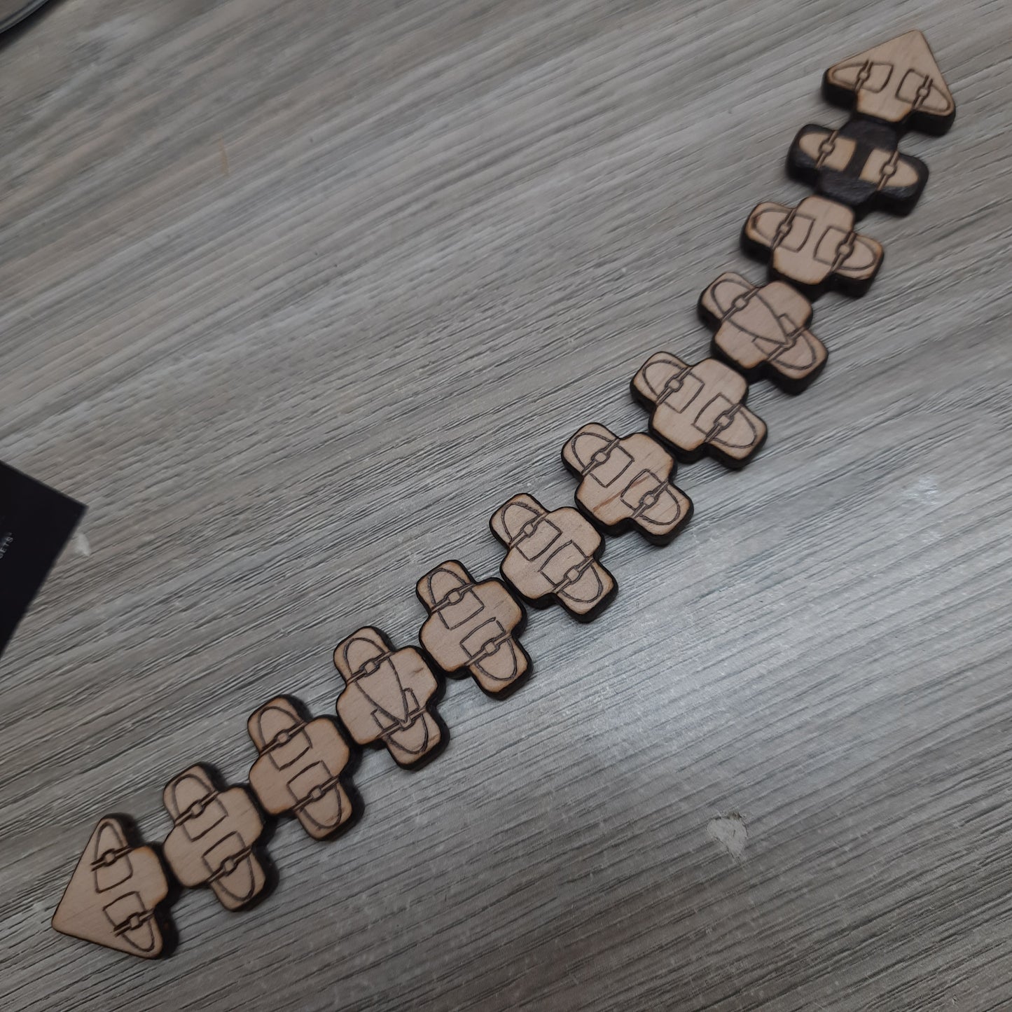 Chetki handmade wooden "Brutal braces"