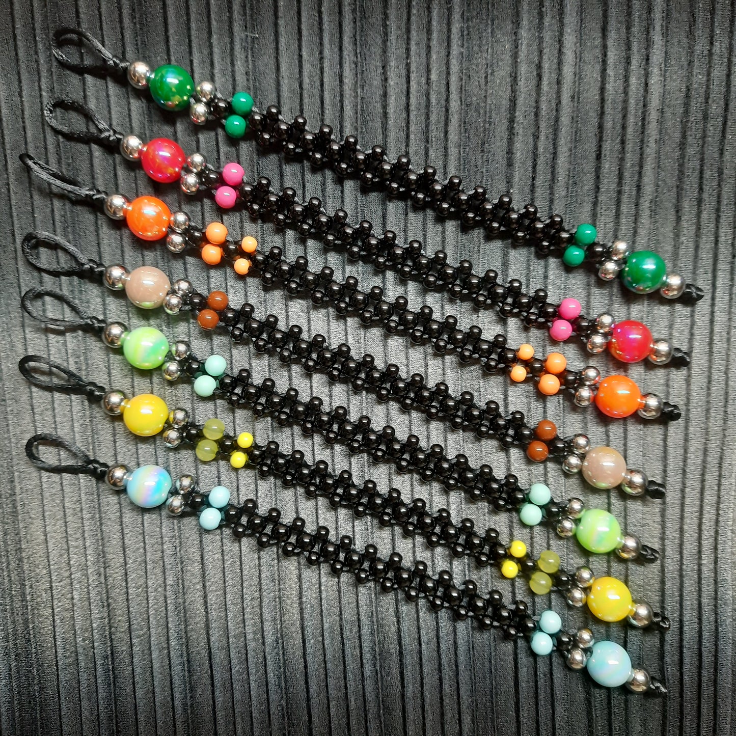 Chetki bracelet handmade "Bright satellite"