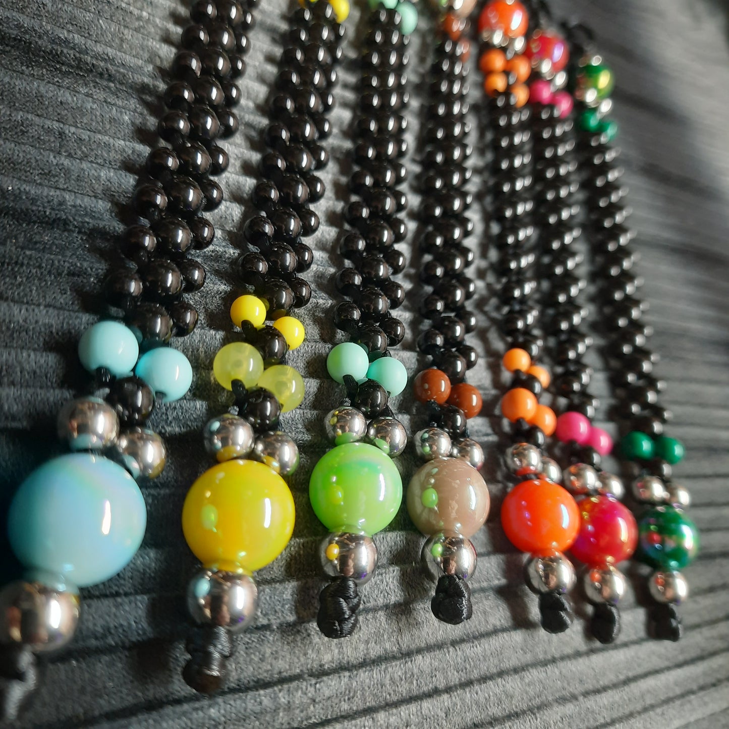 Chetki bracelet handmade "Bright satellite"
