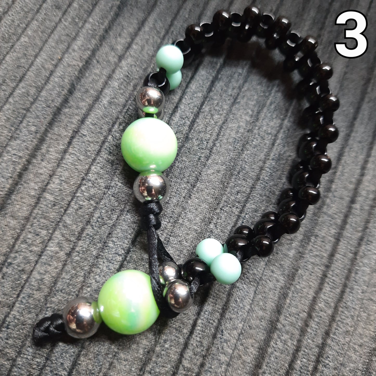 Chetki bracelet handmade "Bright satellite"