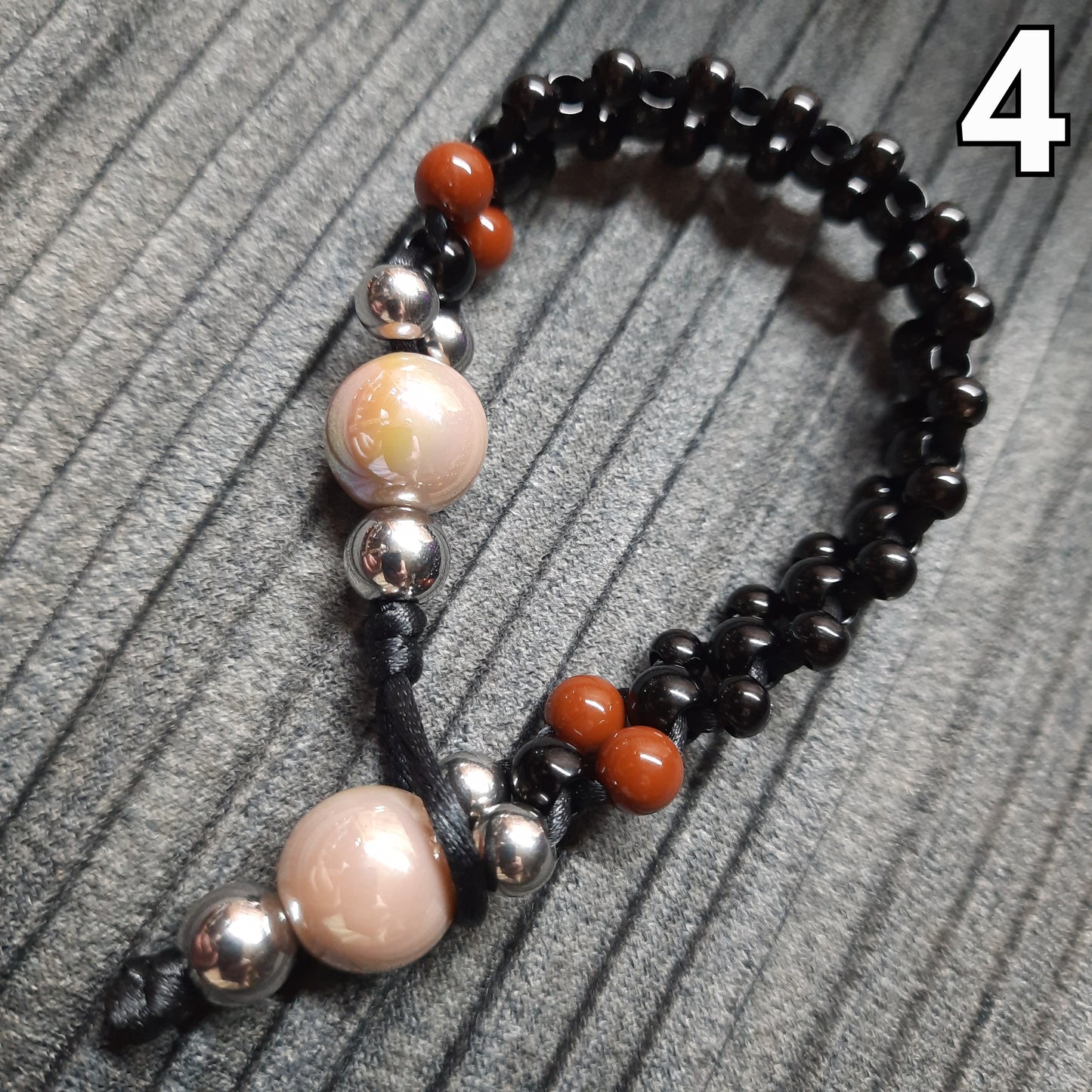 Chetki bracelet handmade "Bright satellite"