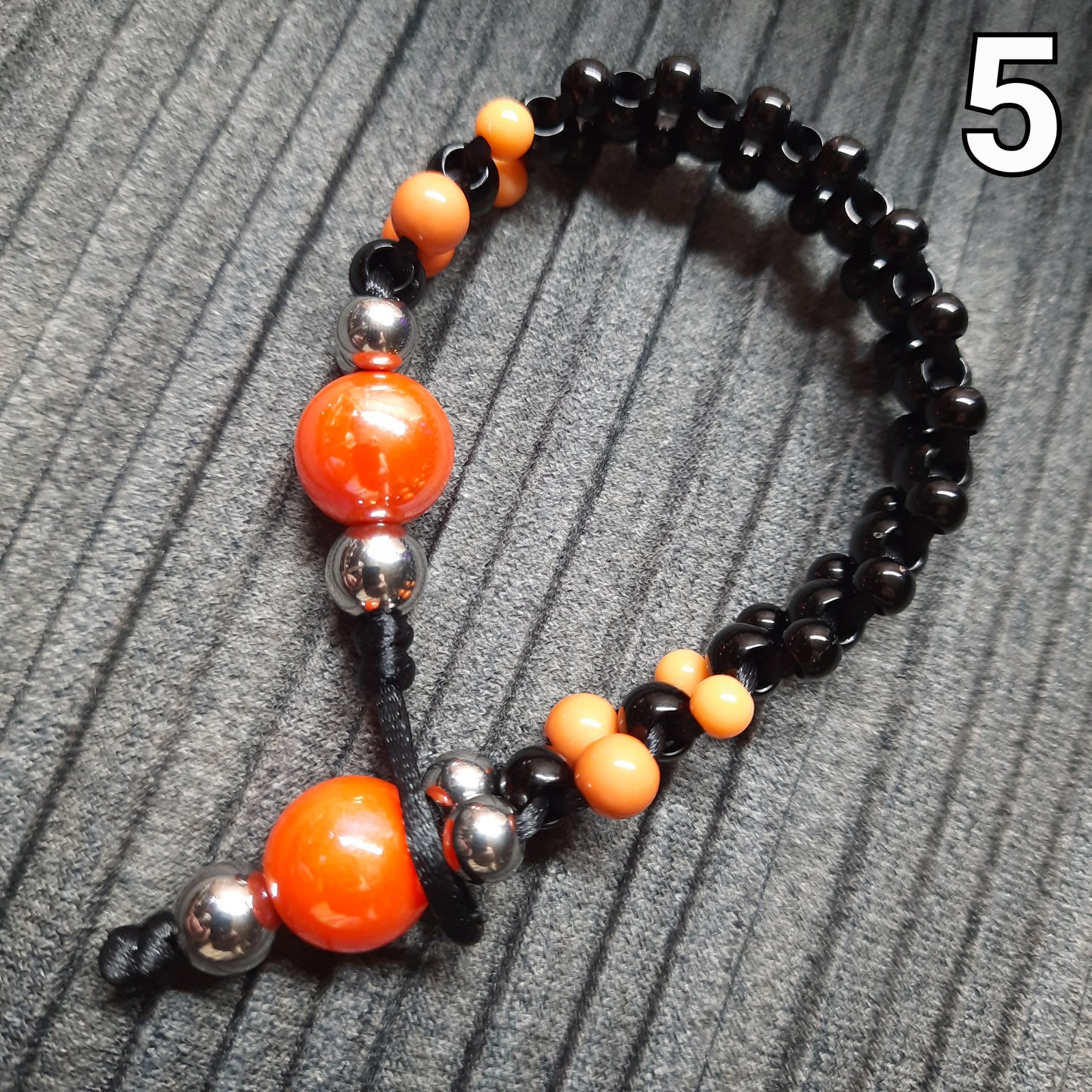 Chetki bracelet handmade "Bright satellite"