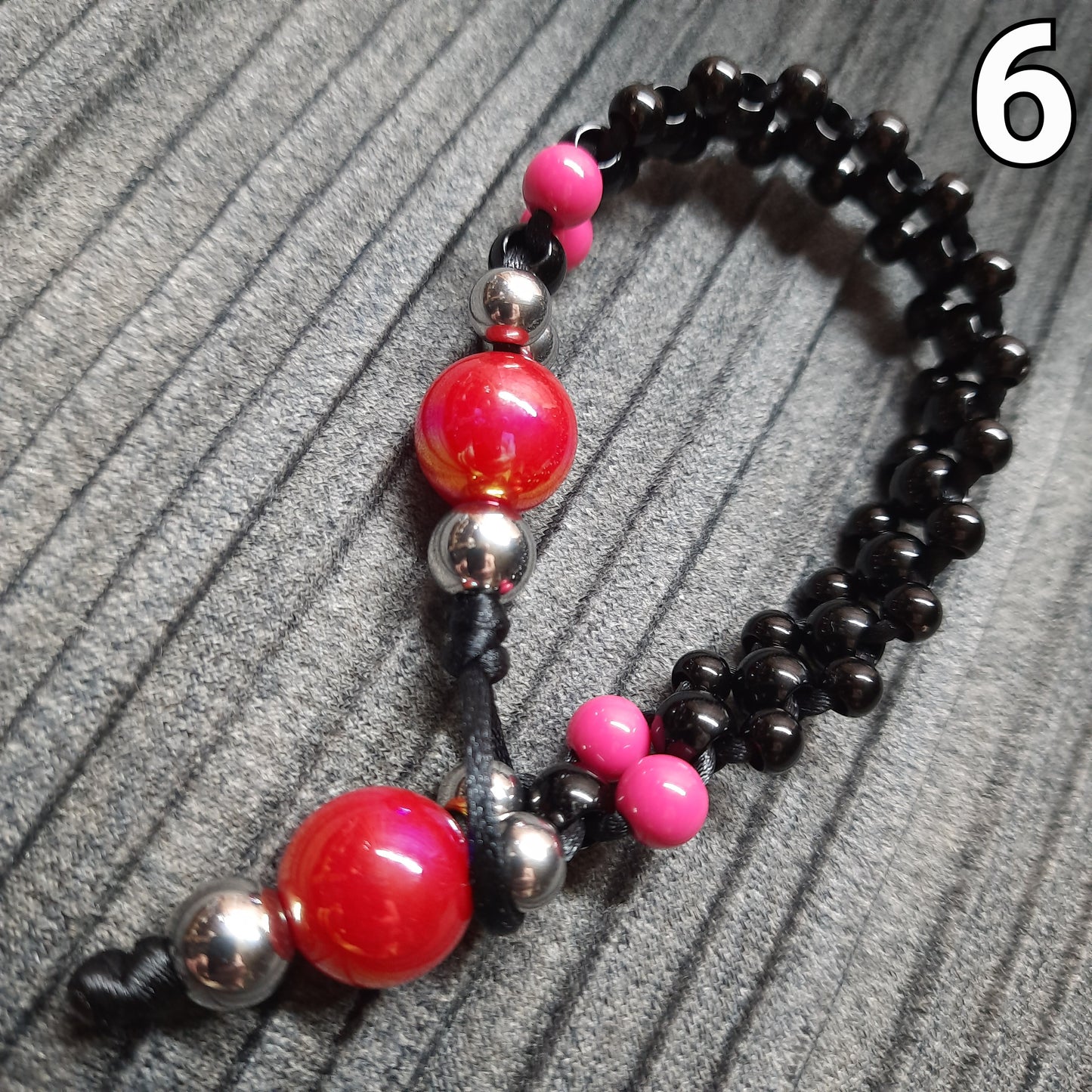 Chetki bracelet handmade "Bright satellite"