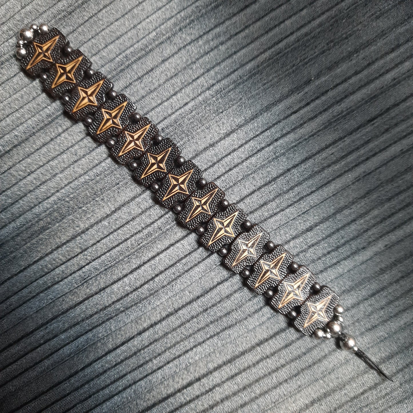 Chetki wooden handmade "Wind rose" flat version