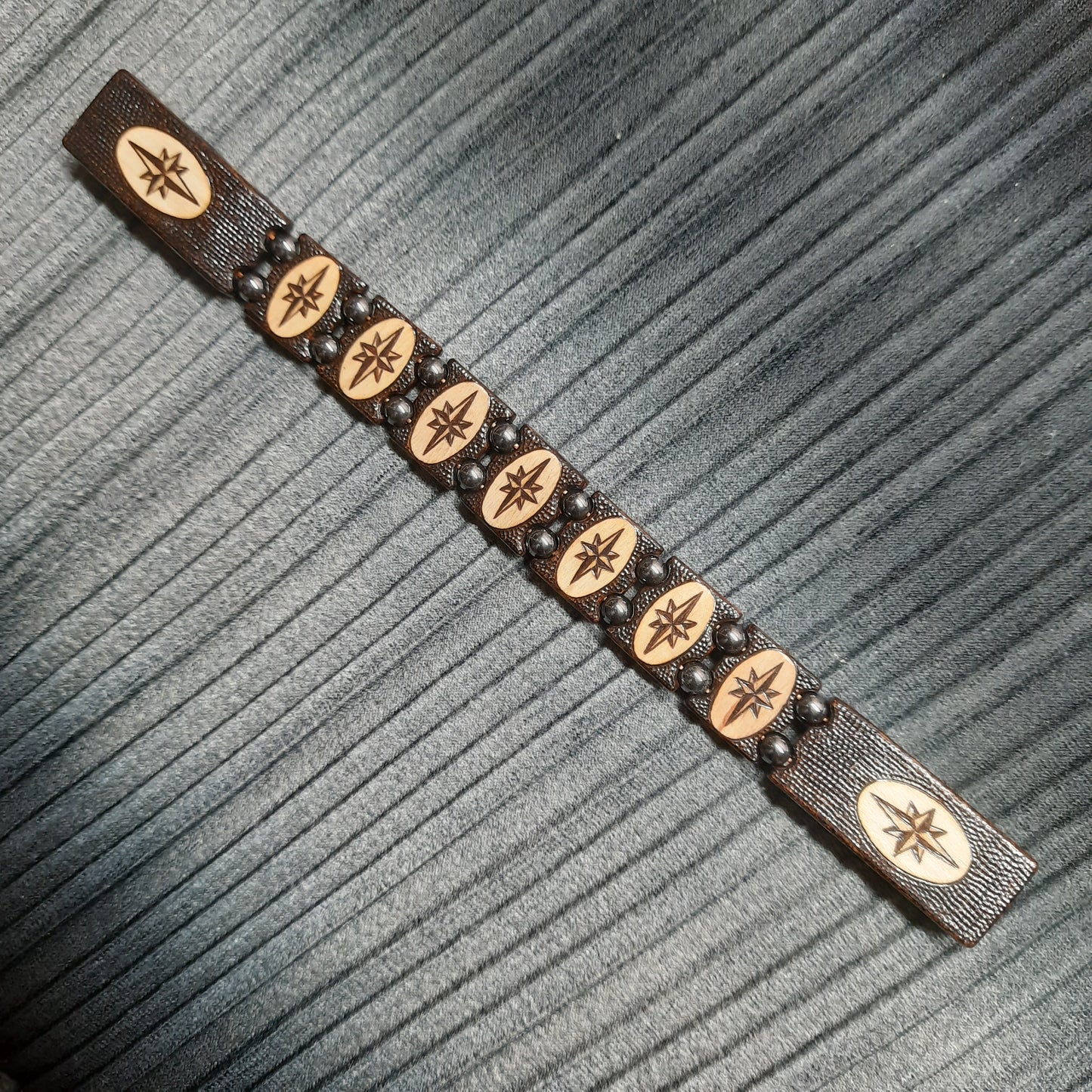 Chetki handmade wooden "Wind Rose Road"