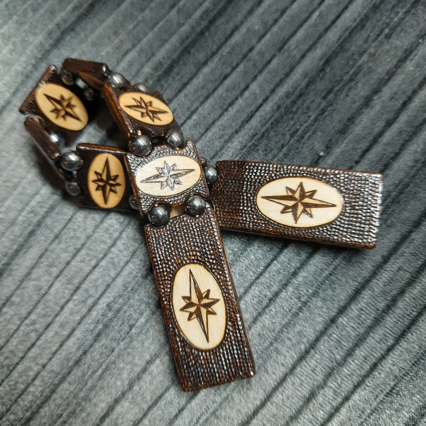 Chetki handmade wooden "Wind Rose Road"