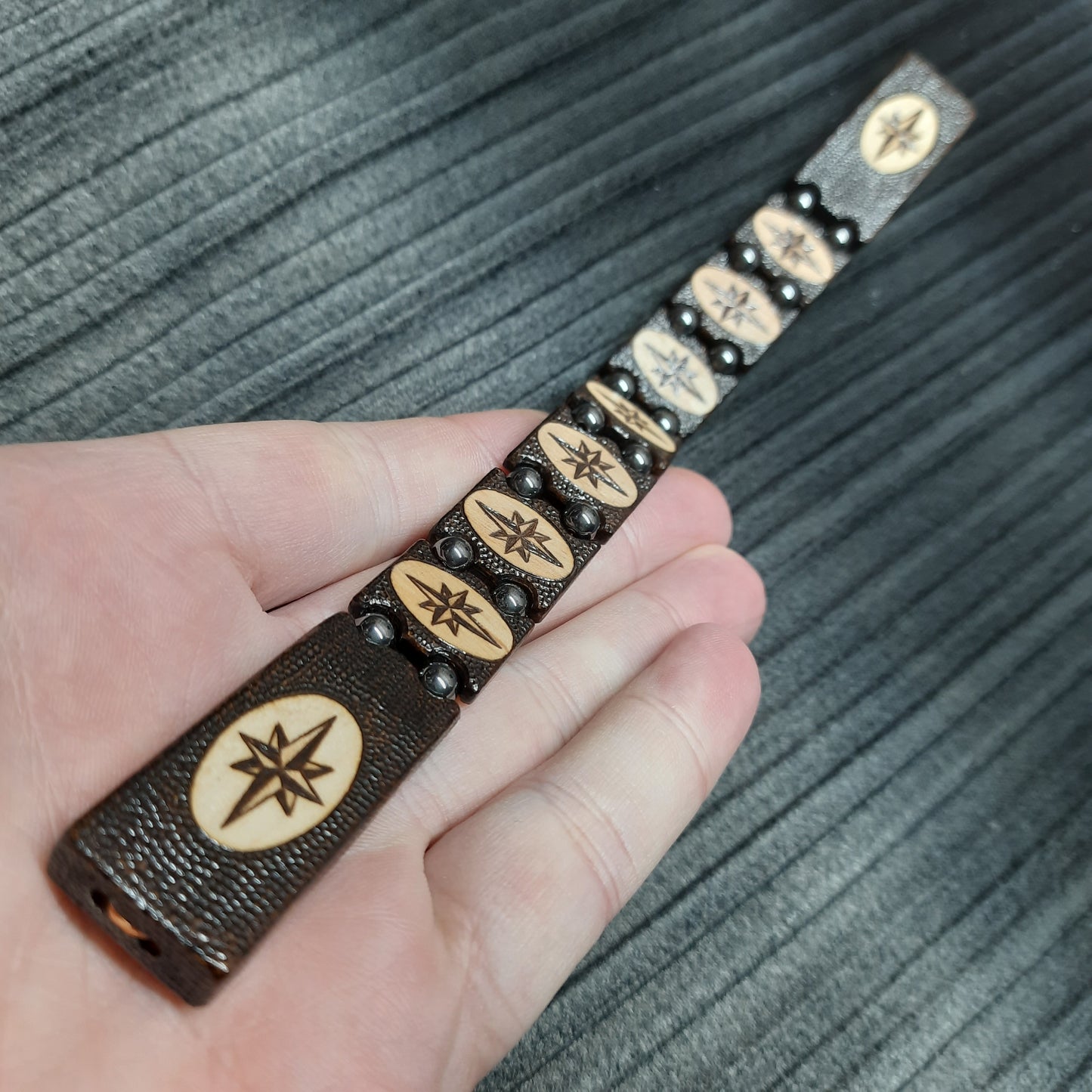 Chetki handmade wooden "Wind Rose Road"